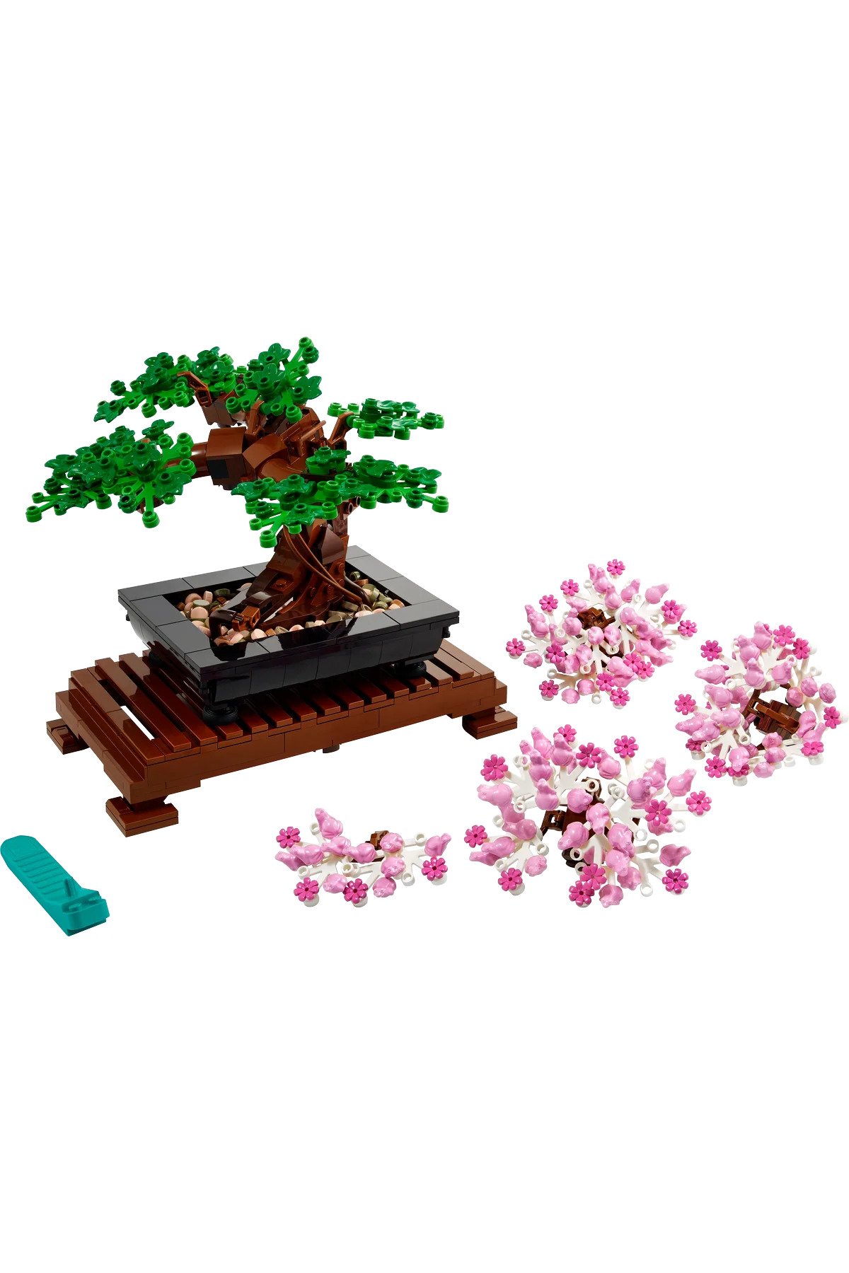LEGO omx ICONS Bonsai Ağacı 10281 - Yetişkinler İçin Koleksiyonluk Dekoratif Yapım Seti 878 Parça