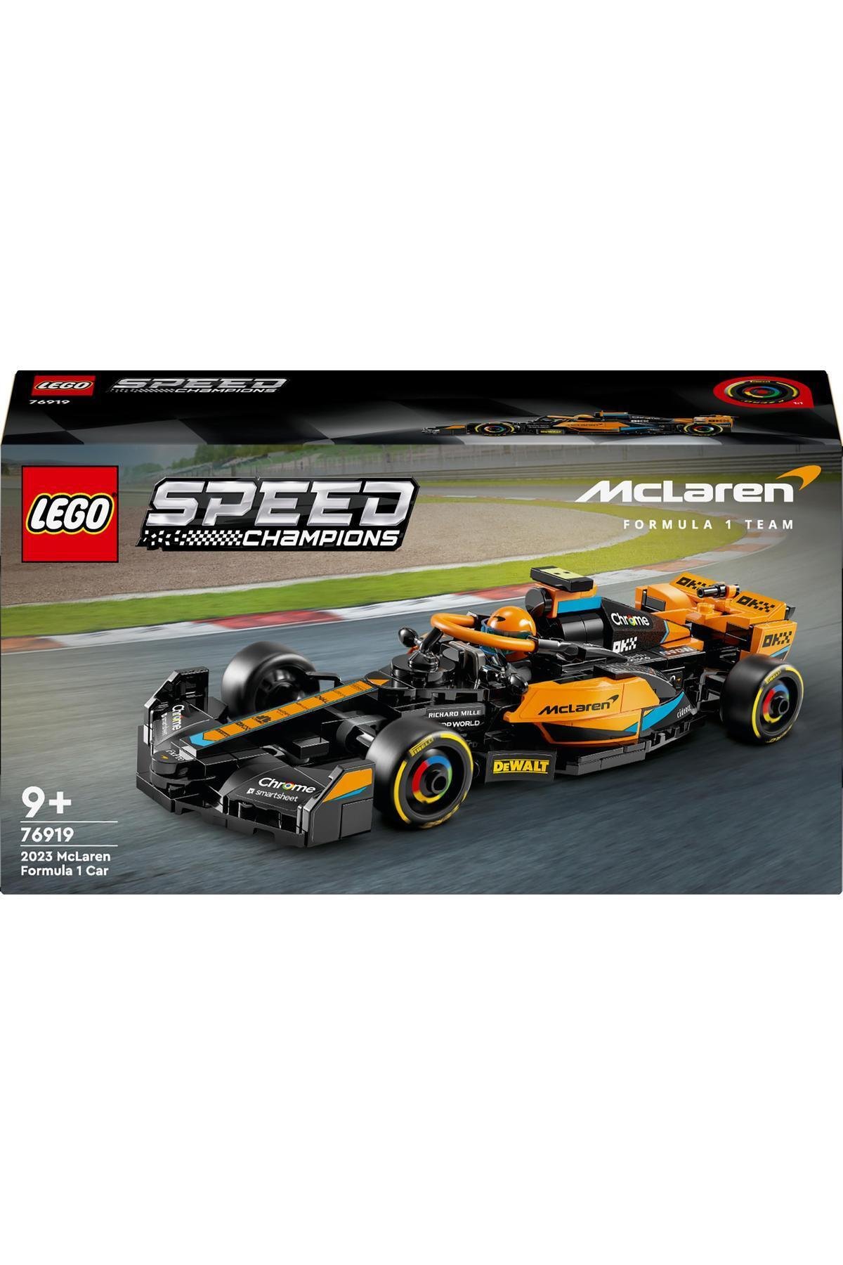 LEGO ® Speed Champions 2023 McLaren Formula 1 Yarış Arabası 76919- 9 Yaş+ İçin Yapım Seti (245 Parça)