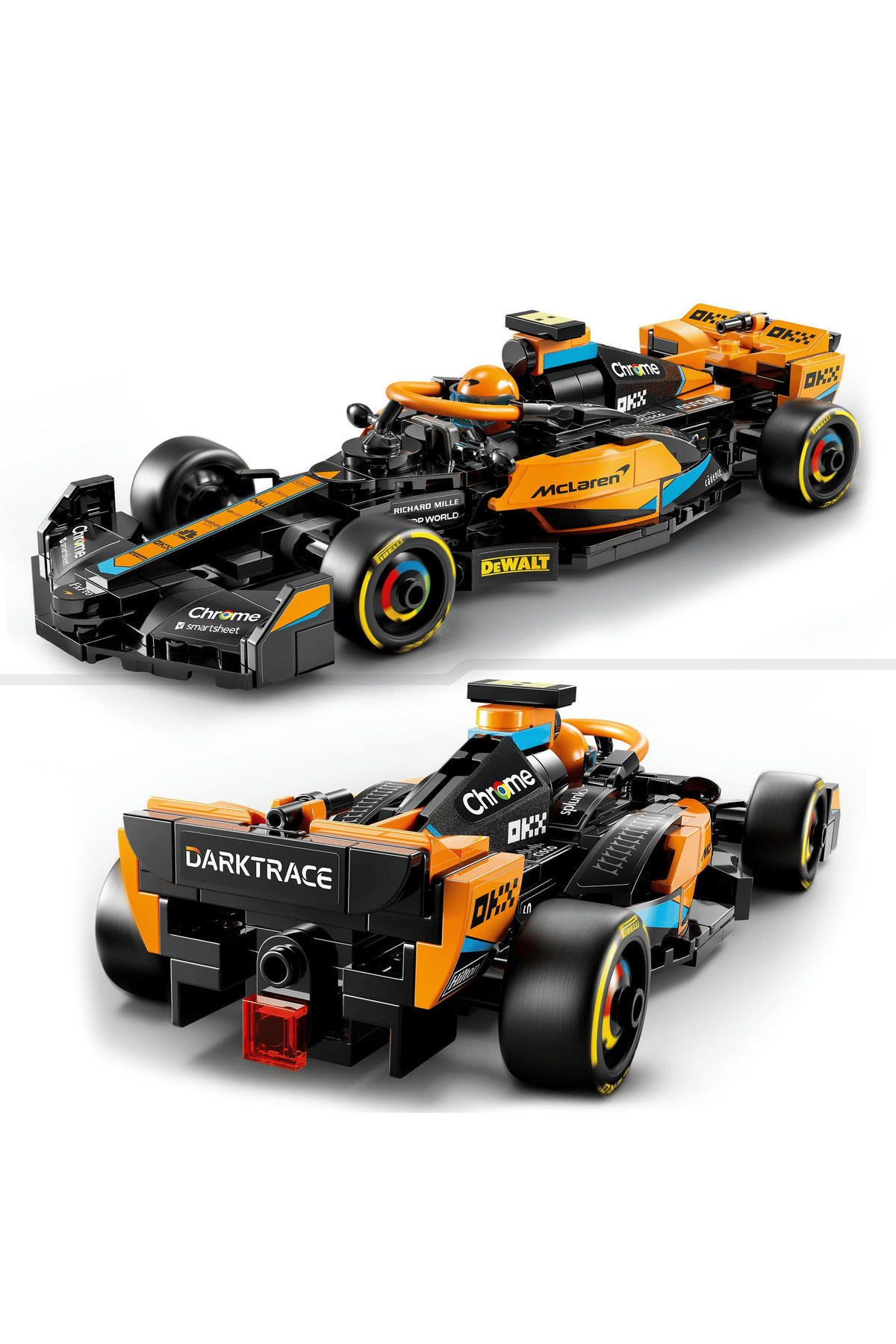 LEGO ® Speed Champions 2023 McLaren Formula 1 Yarış Arabası 76919- 9 Yaş+ İçin Yapım Seti (245 Parça)
