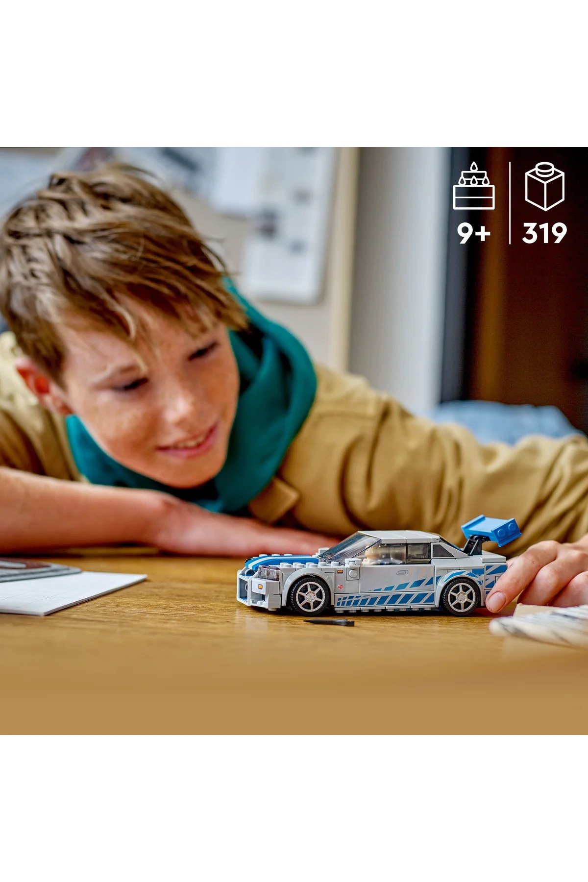 LEGO ® Speed Champions Daha Hızlı Daha Öfkeli Nissan Skyline GT-R (R34) 76917 (319 Parça)