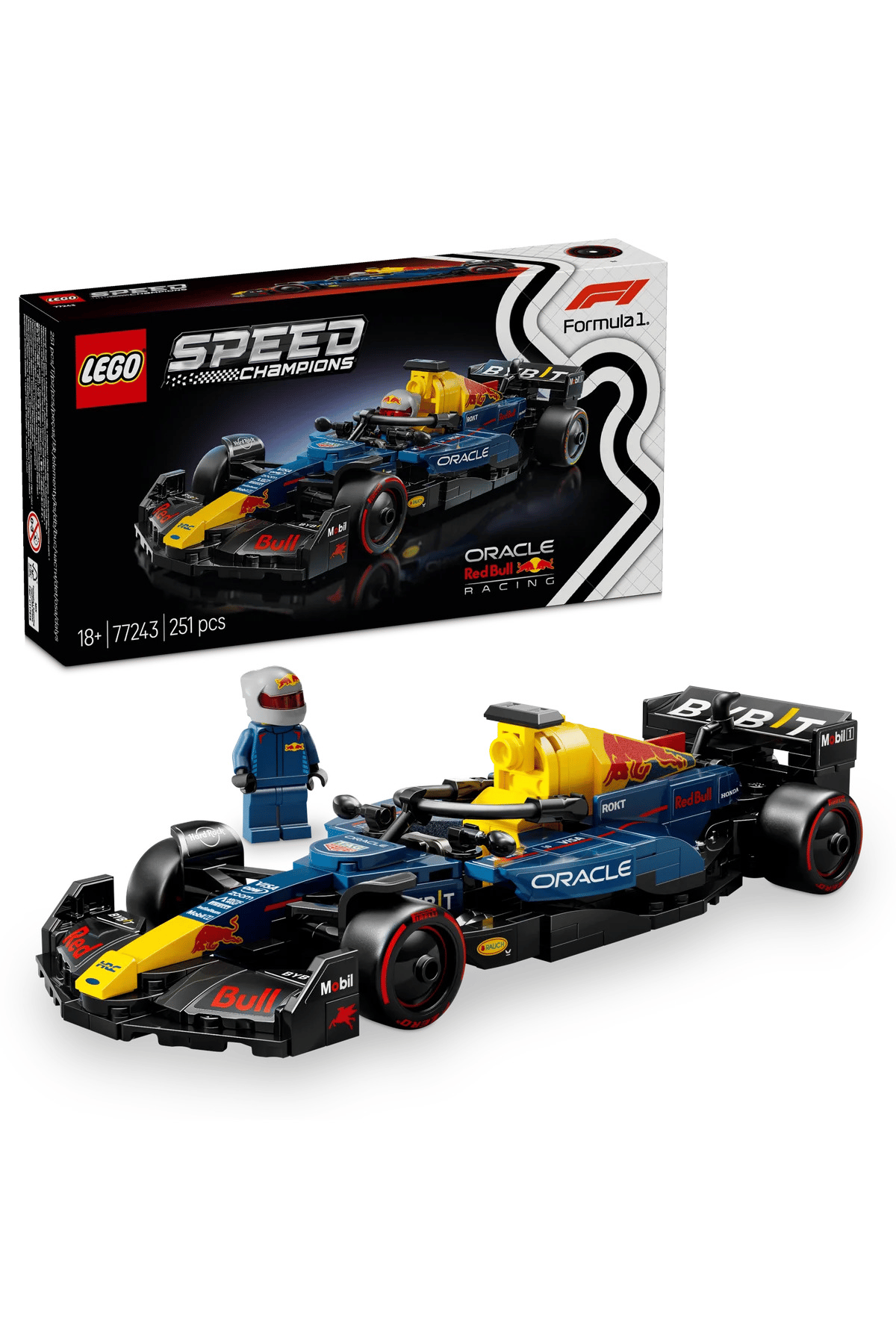 LEGO Speed Oracle Red Bull Racing F1 Yarış Arabası 77243