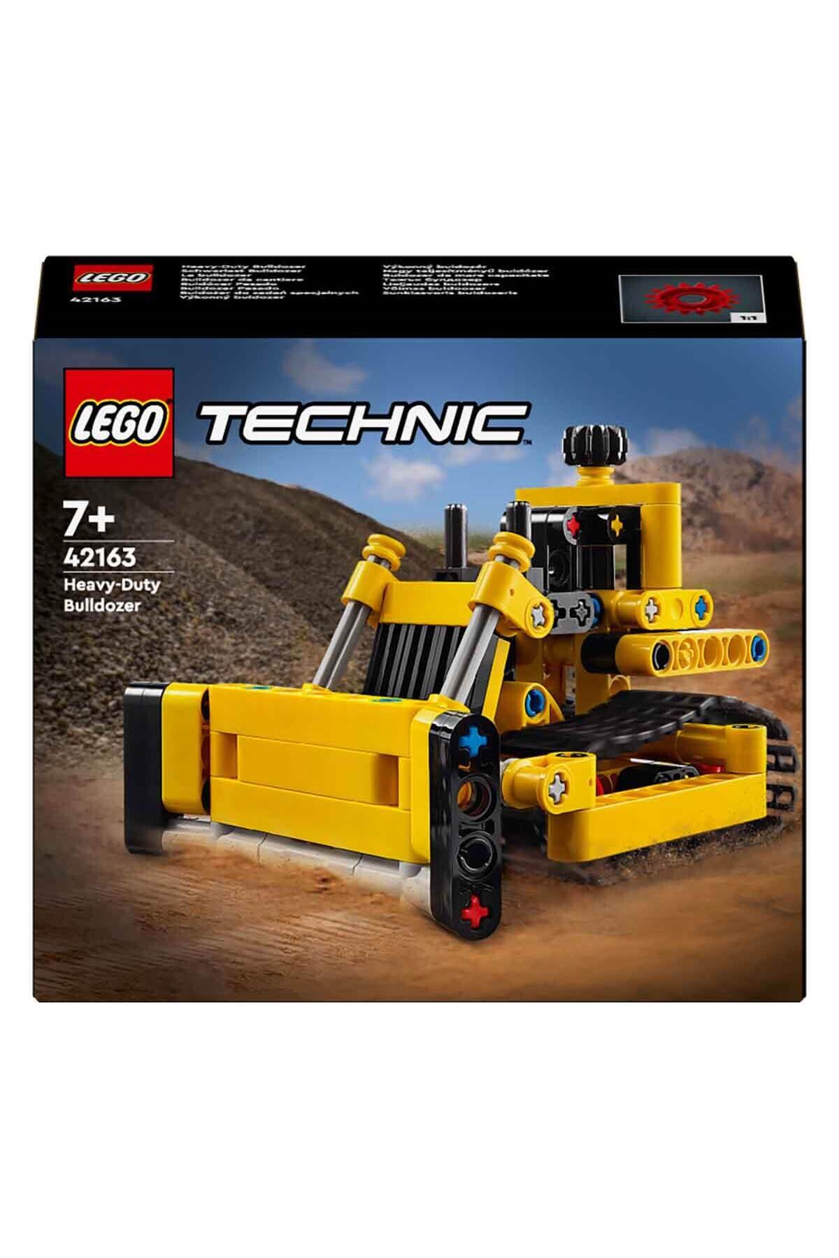 LEGO ® Technic Ağır İş Buldozeri 42163  - 7 Yaş ve Üzeri İçin Yapım Seti (195 Parça)