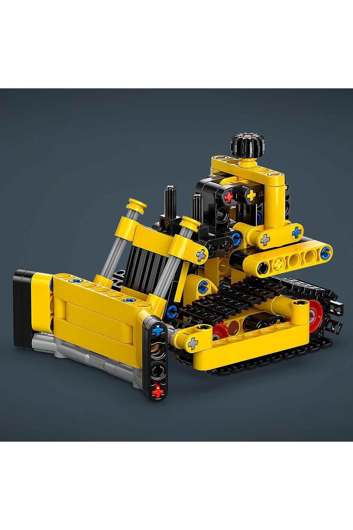 LEGO ® Technic Ağır İş Buldozeri 42163  - 7 Yaş ve Üzeri İçin Yapım Seti (195 Parça)