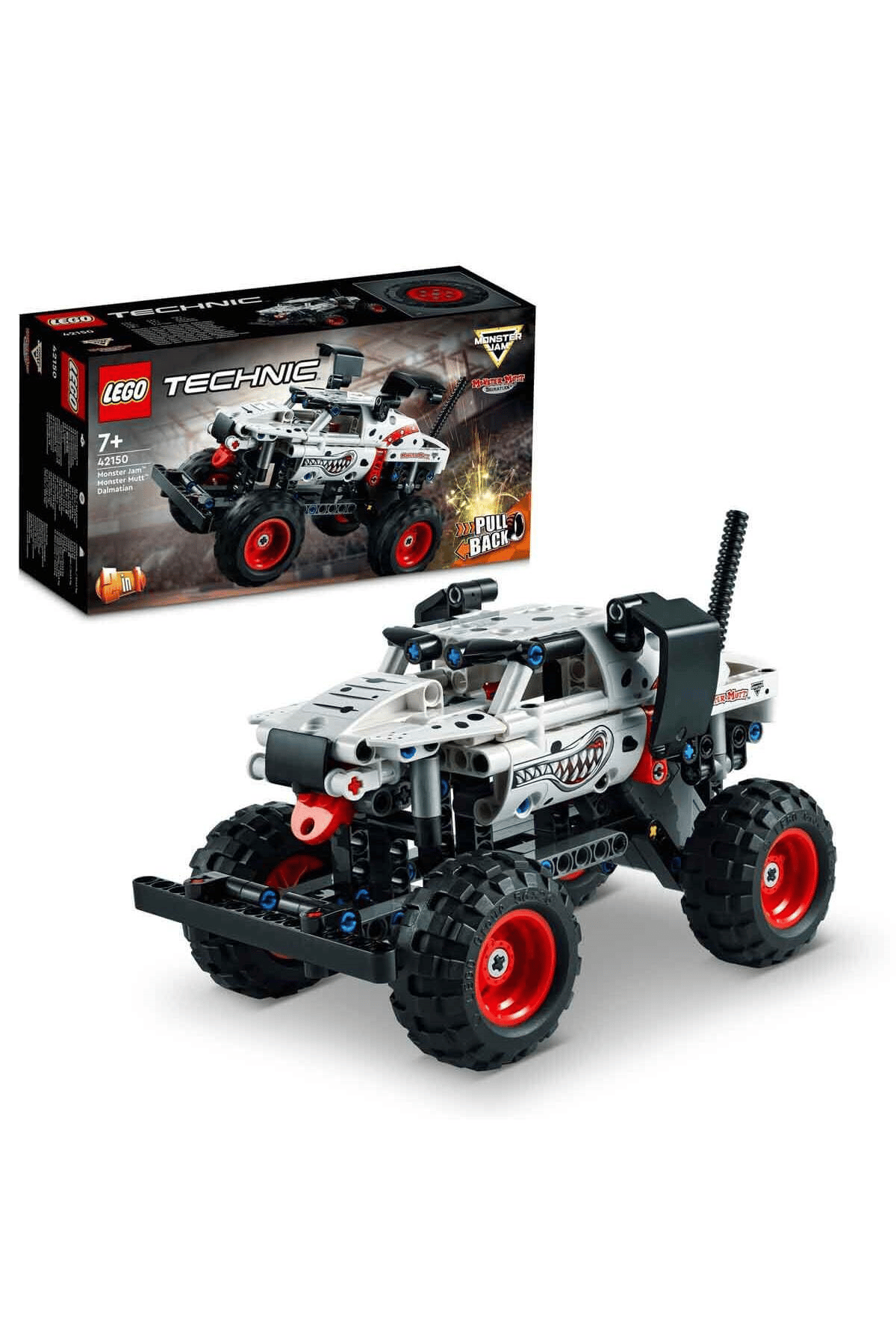 LEGO Technic Monster Jam™ Monster Mutt™ Dalmaçyalı 42150 7 Yaş ve Üzeri Çocuklar için