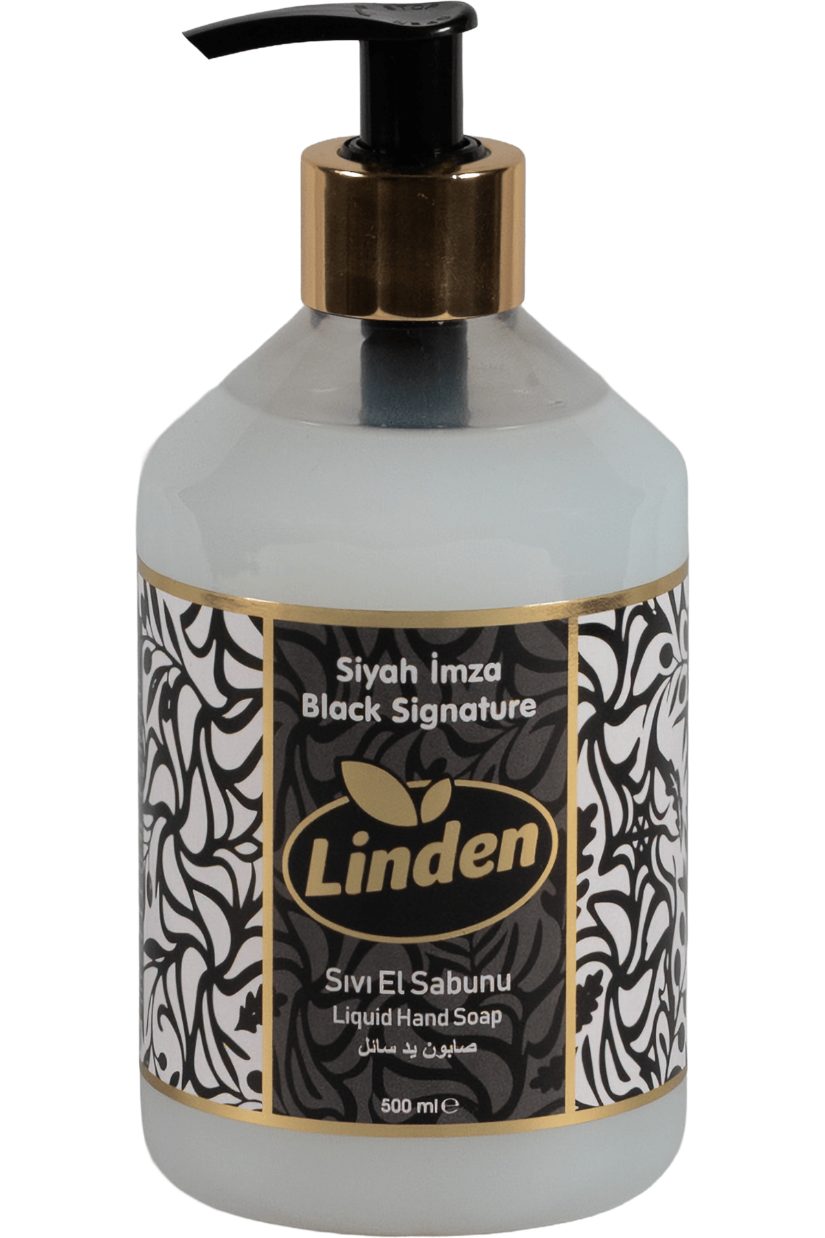 Linden Sıvı El Sabunu Siyah İmza 500 ml Black Signature x3 Adet