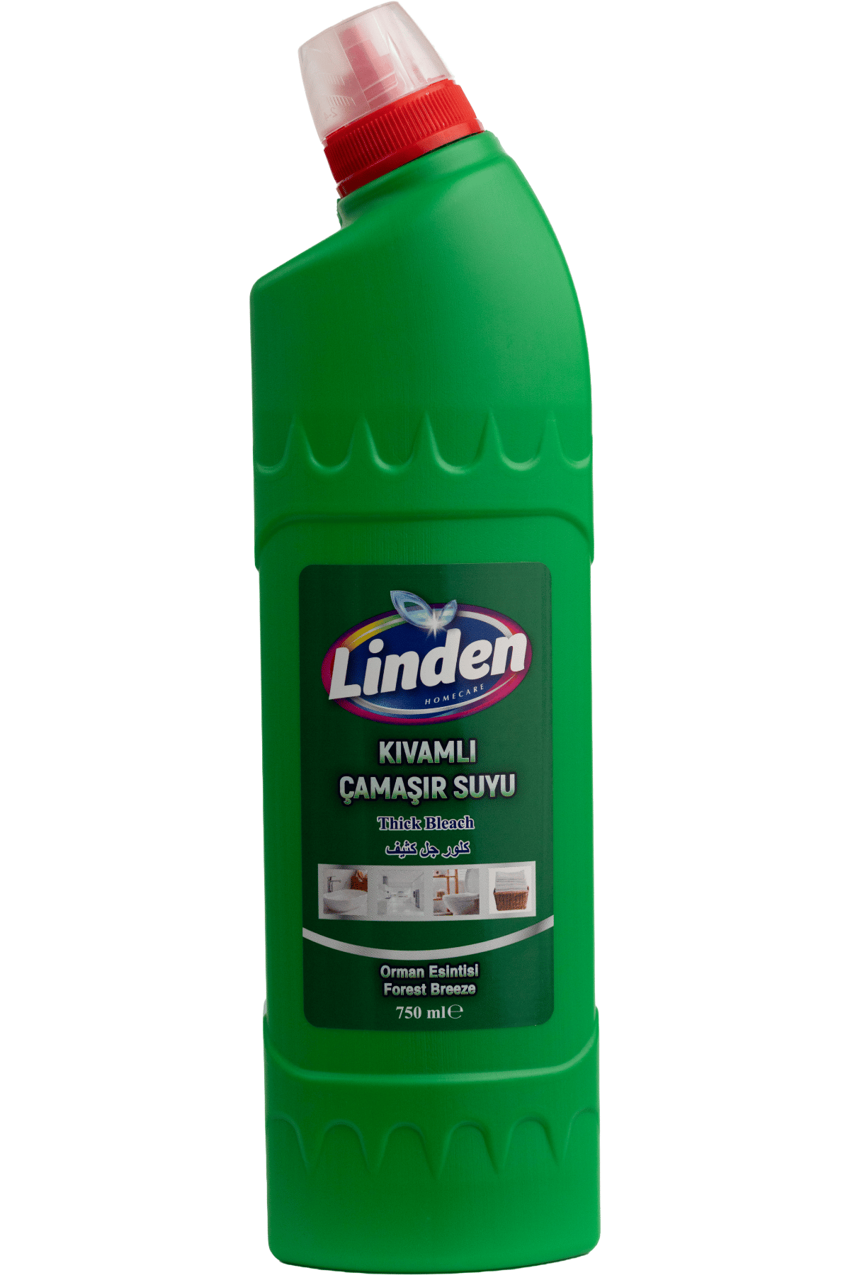 Linden Ultra Çamaşır Suyu Çam 750 ml x3 Adet