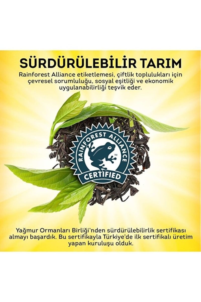 Lipton Doğu Karadeniz Bergamot Aromalı Dökme Çay 1 Kg X 4 Adet