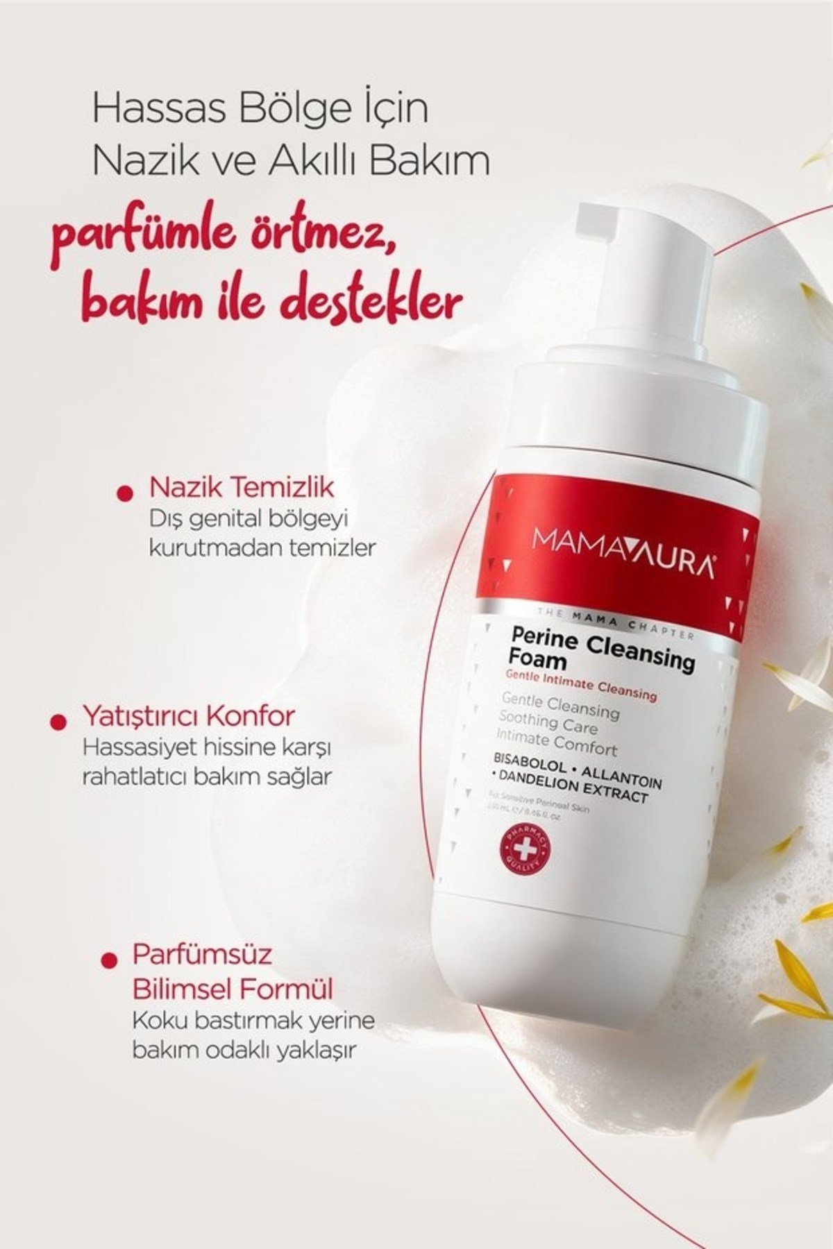 MAMAAURA Perine Cleansing Foam 250ml