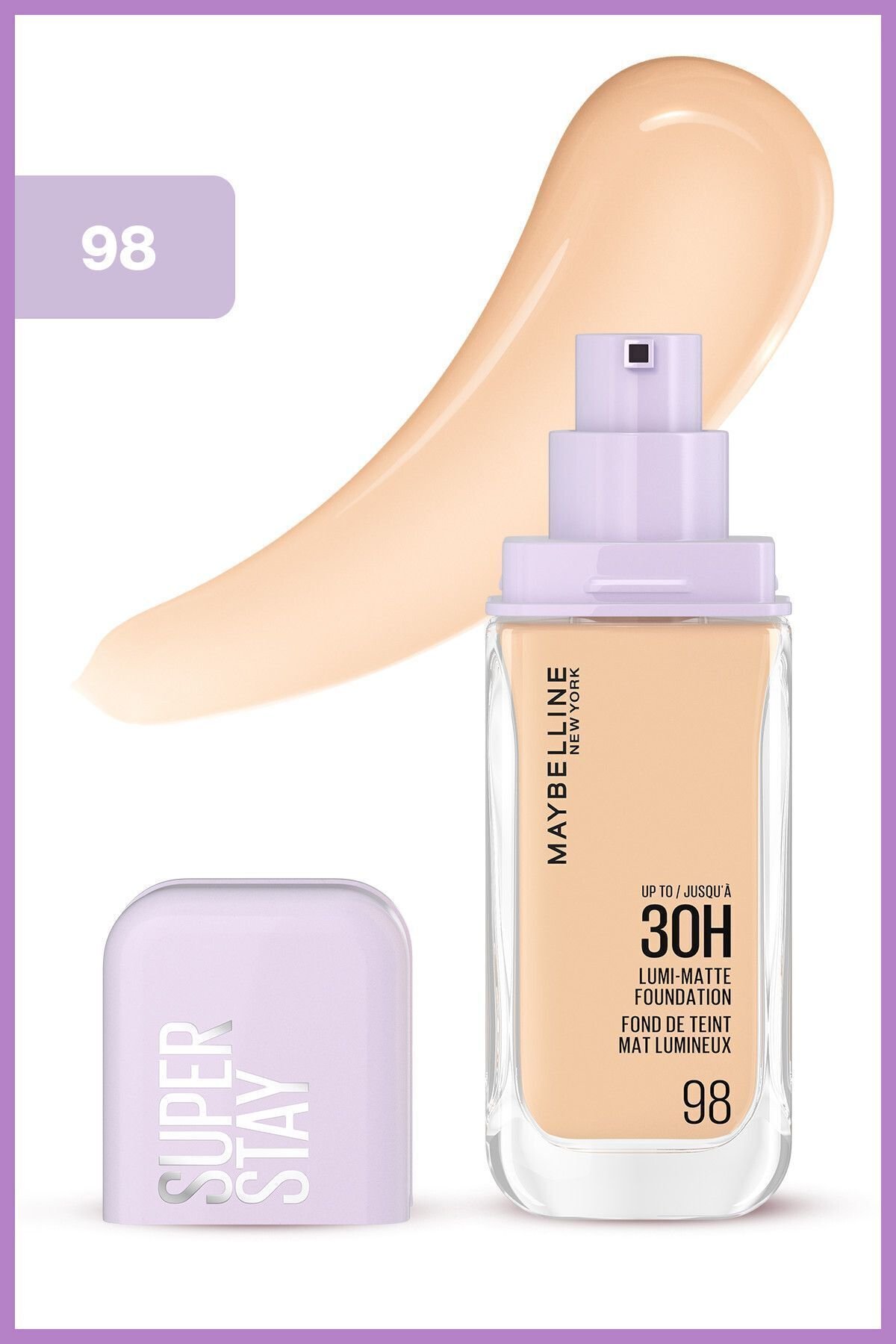 Maybelline Super Stay Lumi Matte Fondöten - 98