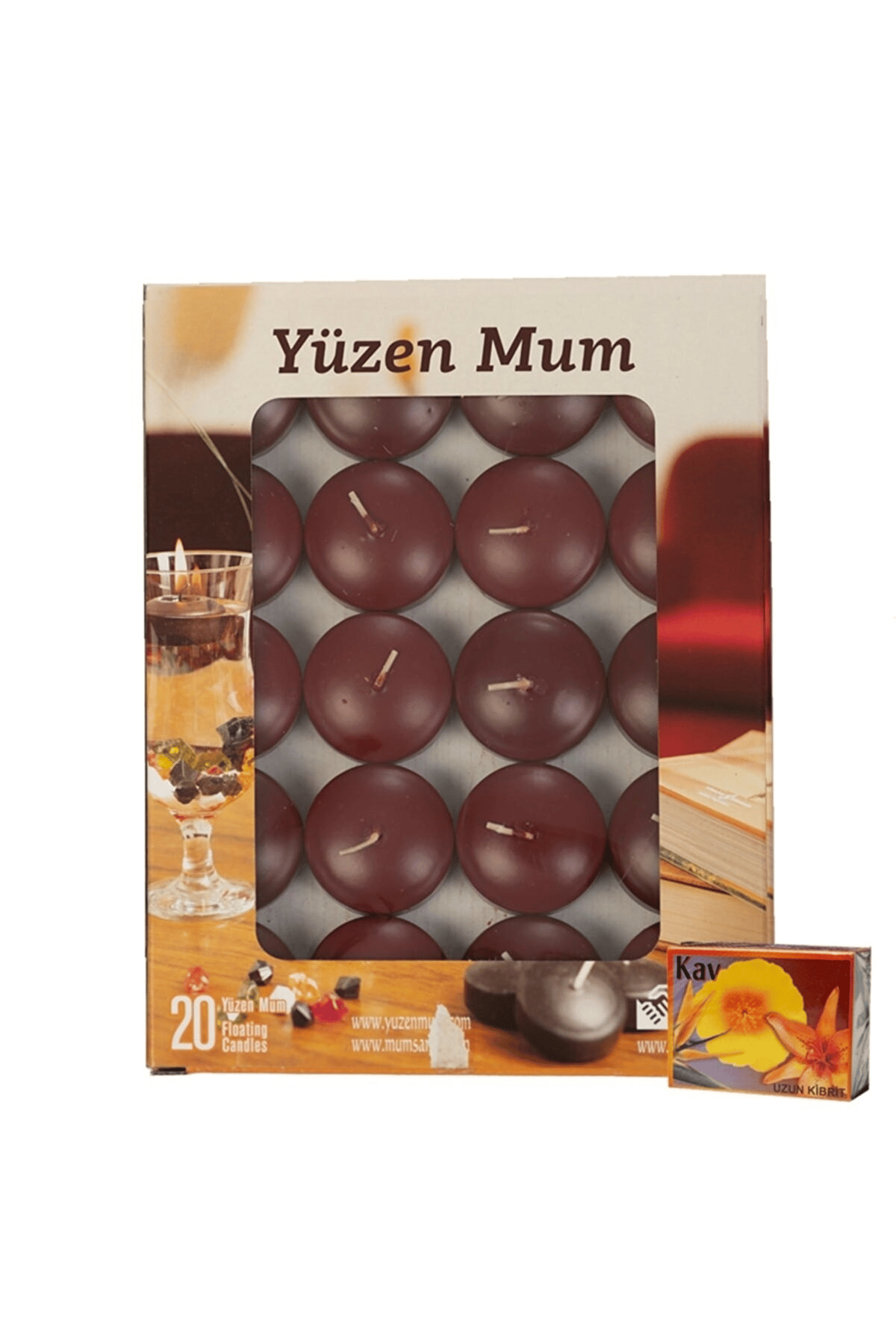 Missmole Yüzen Mum 20'li
