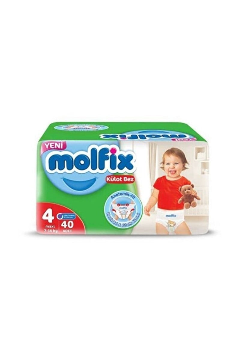 Molfix 4 Beden Maxi Külot Bez 30 Adet