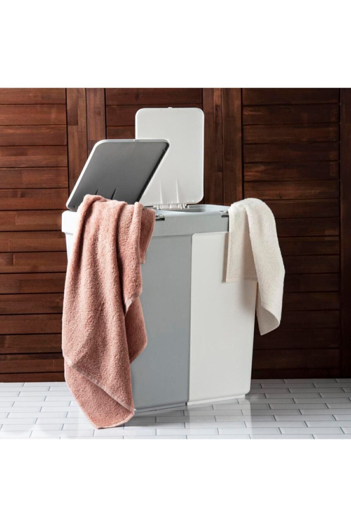 Motek Duo Laundry Çamaşır Sepeti 80 Litre