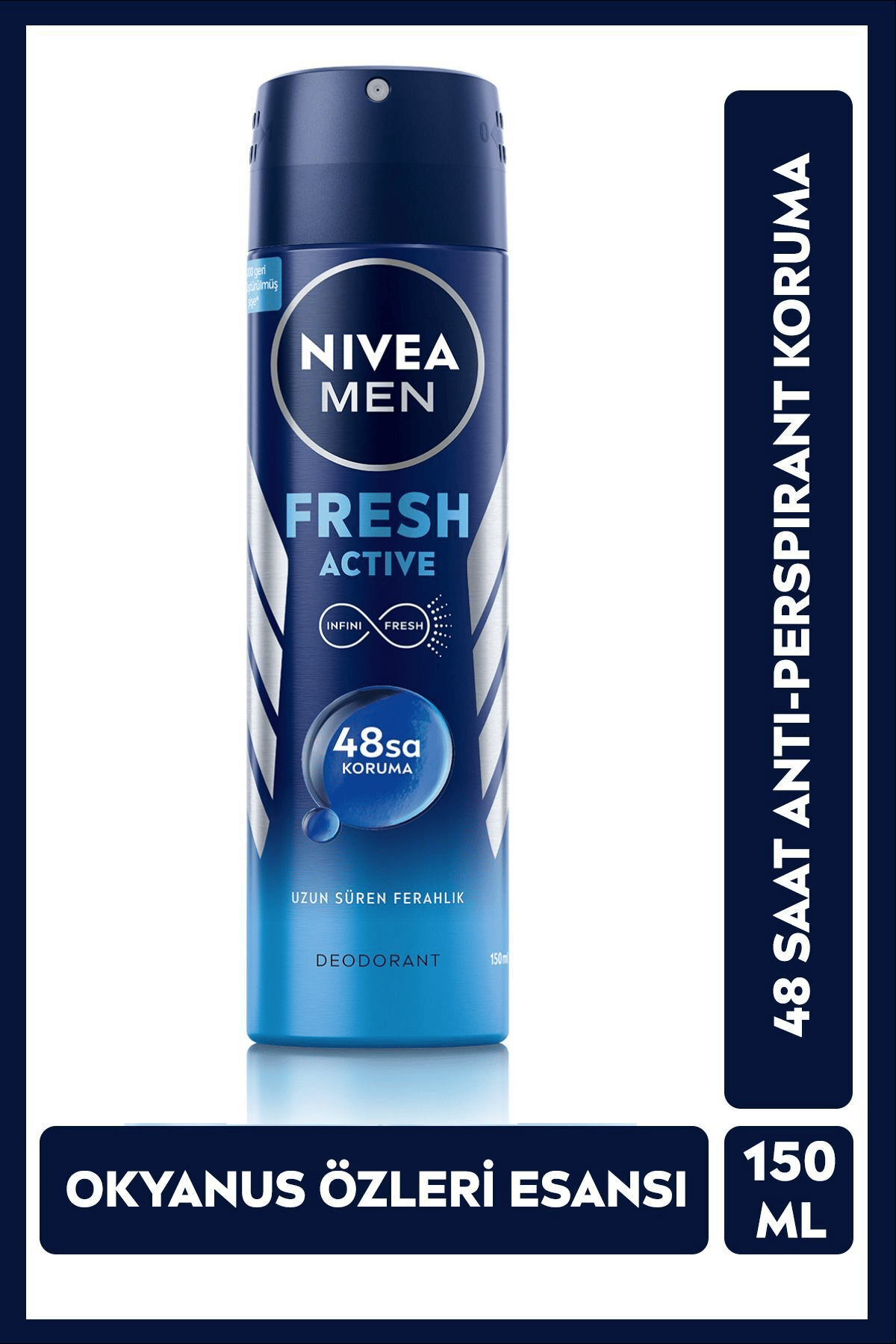 Nıvea Fresh Sprey Deodorant 150 ml Erkek 4005900155962