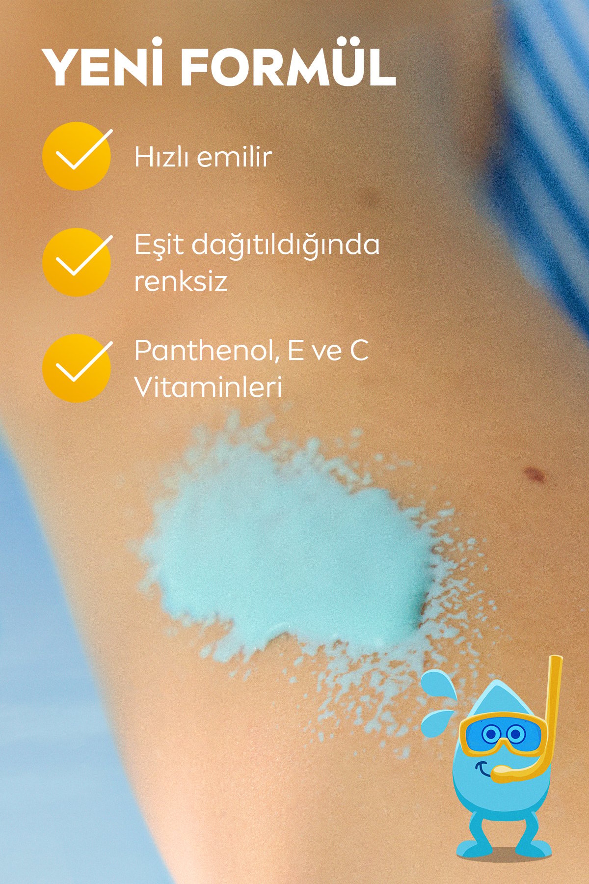 Nıvea SUN SPF50 Çocuklar İçin Güneş Koruyucu Vücut Spreyi 200ml, Anında UVA Koruması, 5i 1Arada Bakım, Nem