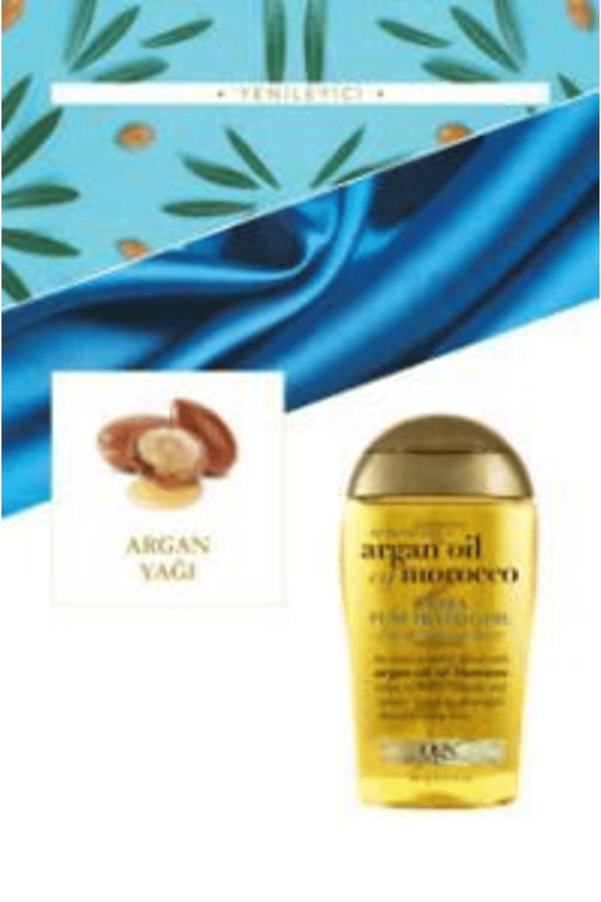 OGX Yenileyici Argan Oil Of Morocco Sülfatsız Saç Bakım Yağı 100 ml x2 Adet