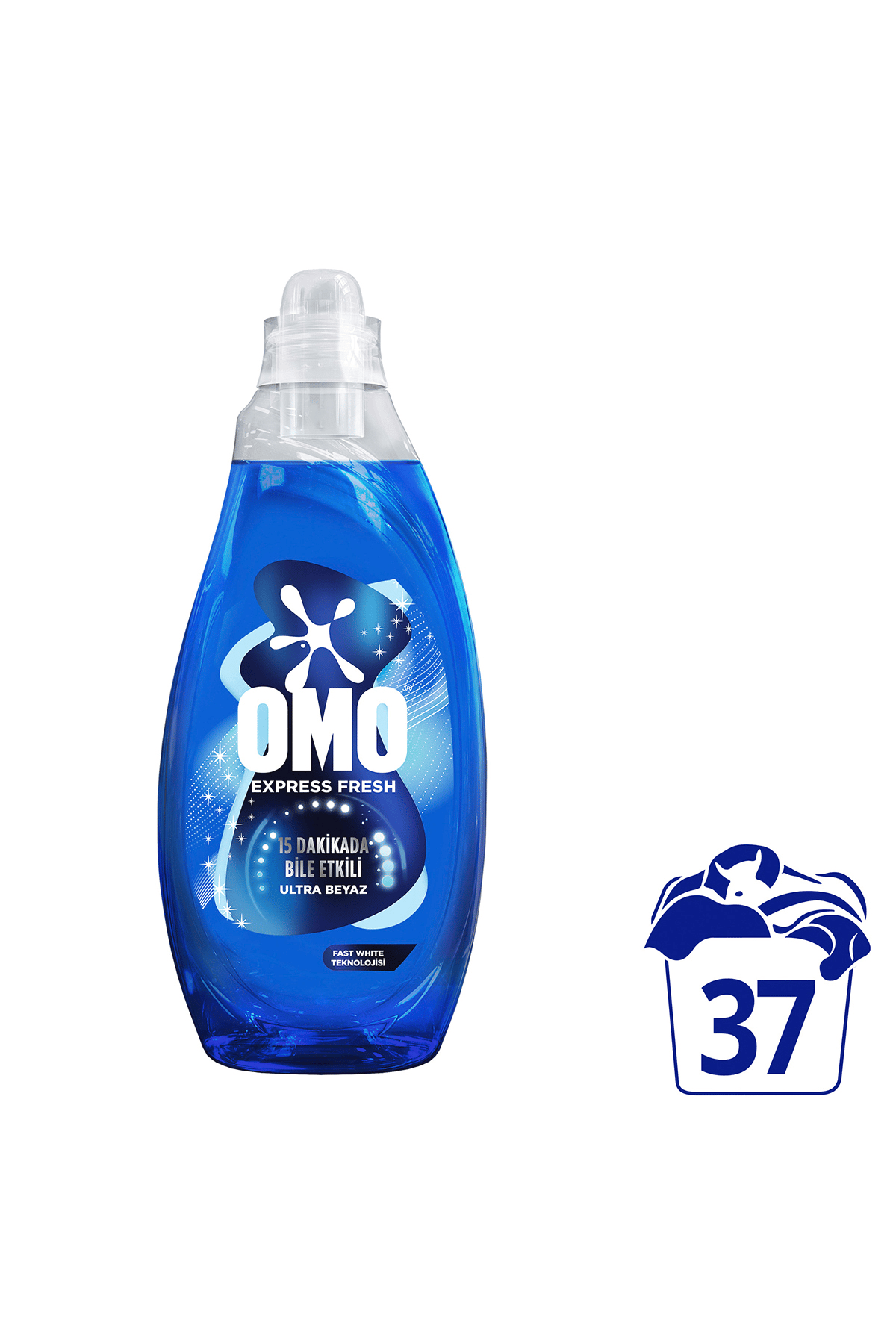 Omo Express Fresh Ultra Beyaz Sıvı Çamaşır Deterjanı 1480 ml