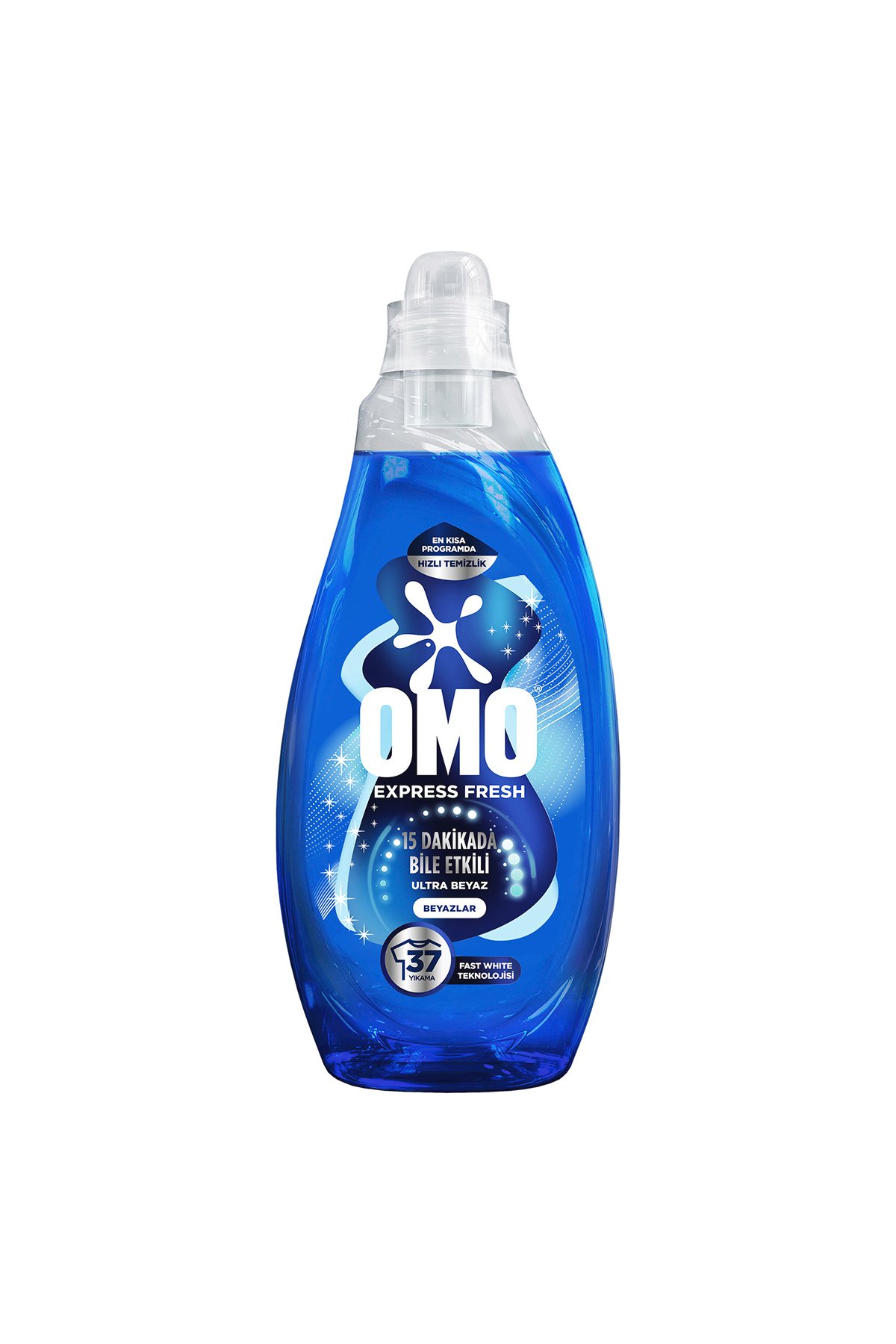 Omo Express Fresh Ultra Beyaz Sıvı Çamaşır Deterjanı 1480 ml