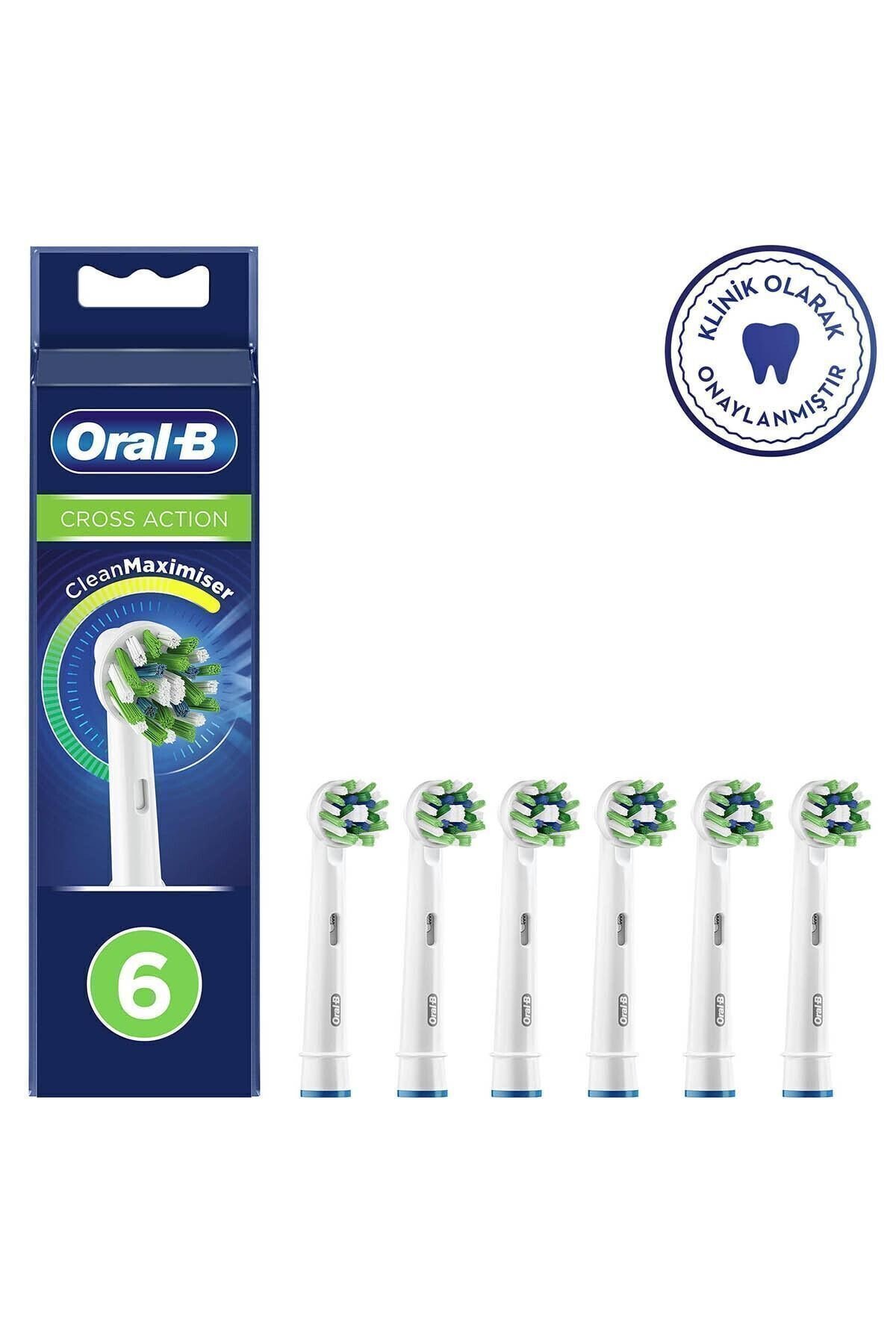 Oral-B Action 6'lı Teknolojili Yedek Fırça Başlığı