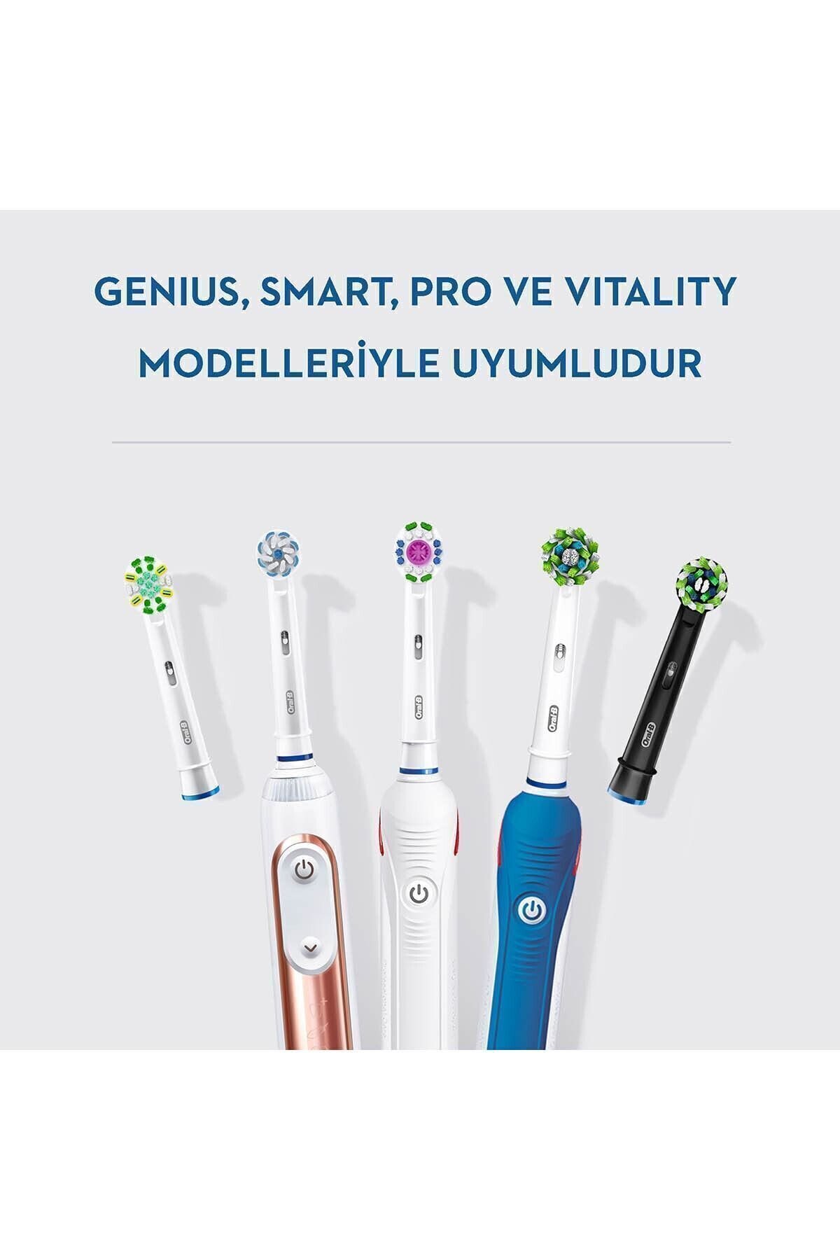 Oral-B Action 6'lı Teknolojili Yedek Fırça Başlığı
