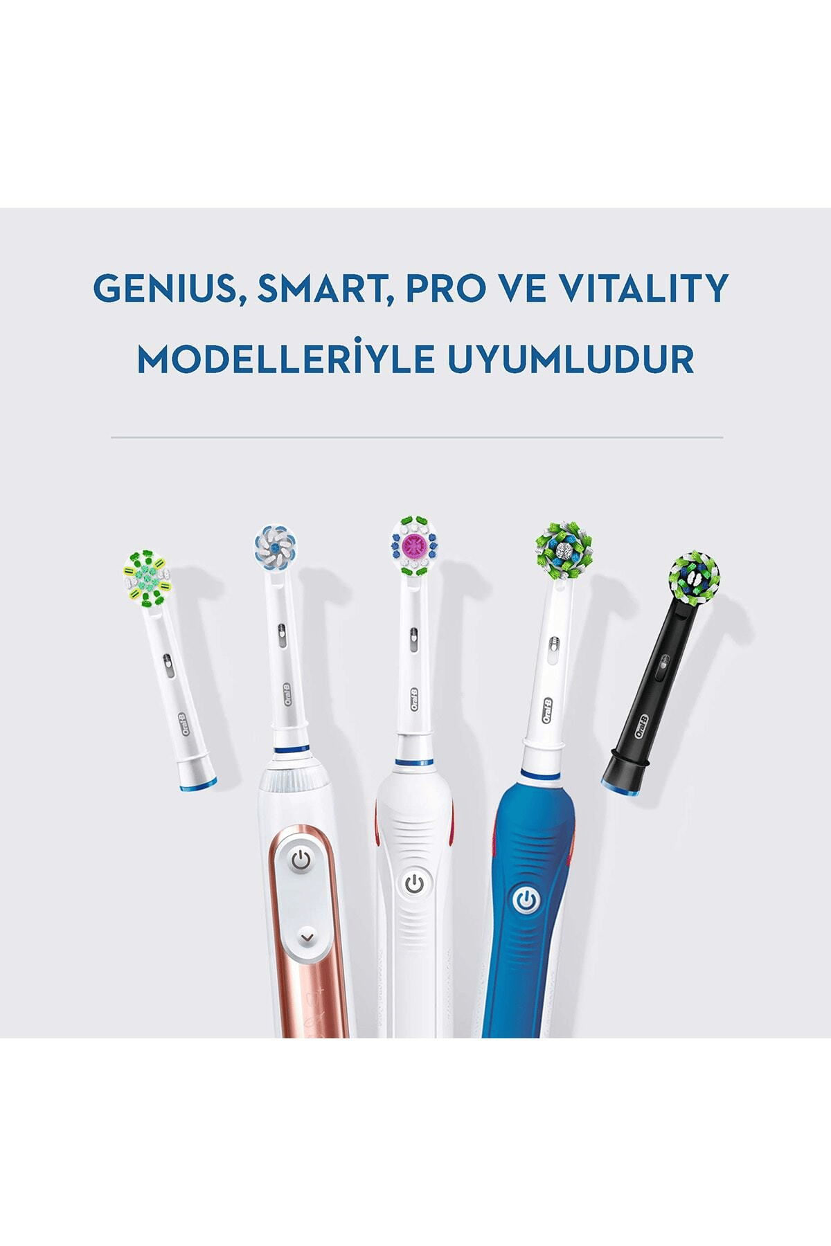Oral-B Diş Fırçası Yedek Başlığı Cleancare Sensitive Ultra Thin 4 Lü
