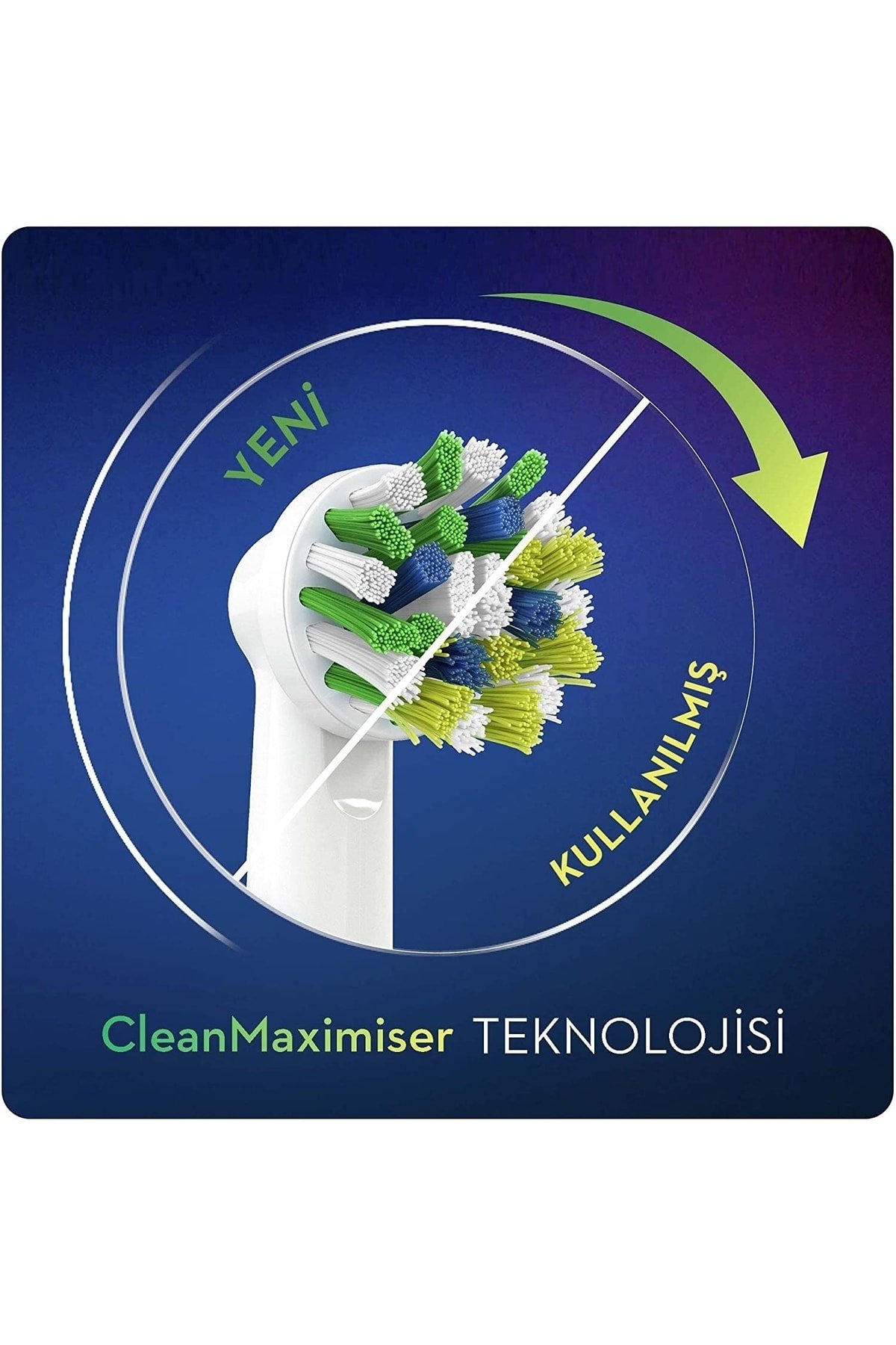 Oral-B Diş Fırçası Yedek Başlığı Clean Maximiser Cross Action 4 Lü