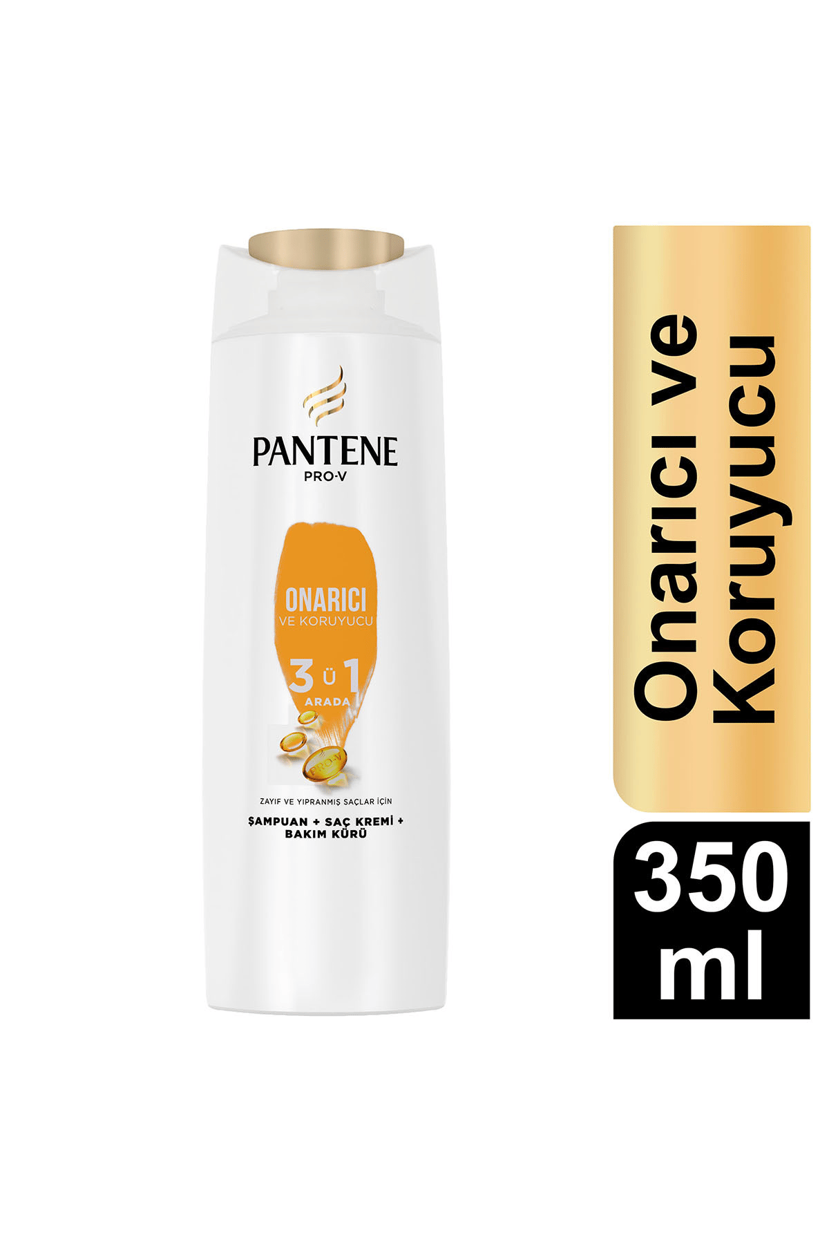Pantene Şampuan 350 ml Onarıcı Ve Kor. 3ü1 Arada