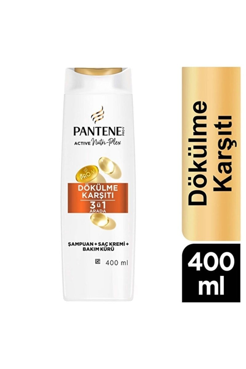 Pantene Şampuan 3n1 Dökülme Karşıtı 400 ml