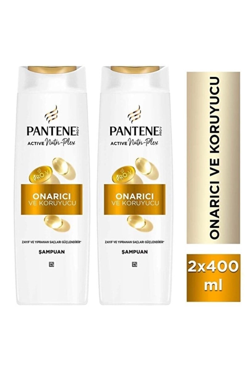 Pantene Şampuan Onarıcı ve Koruyucu 400 ml X2