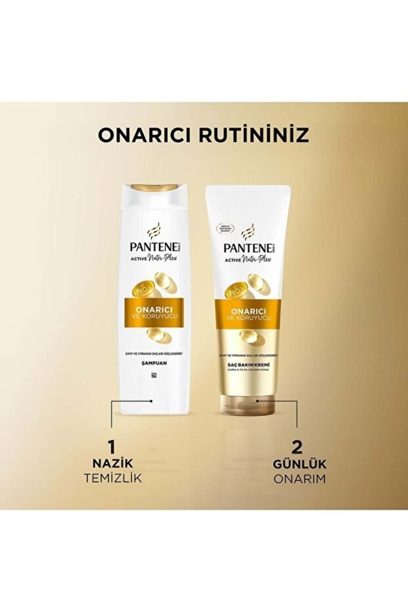 Pantene Şampuan Onarıcı ve Koruyucu 400 ml X2