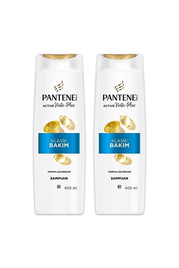 Pantene Şampuan Temel Bakım 400 ml X2
