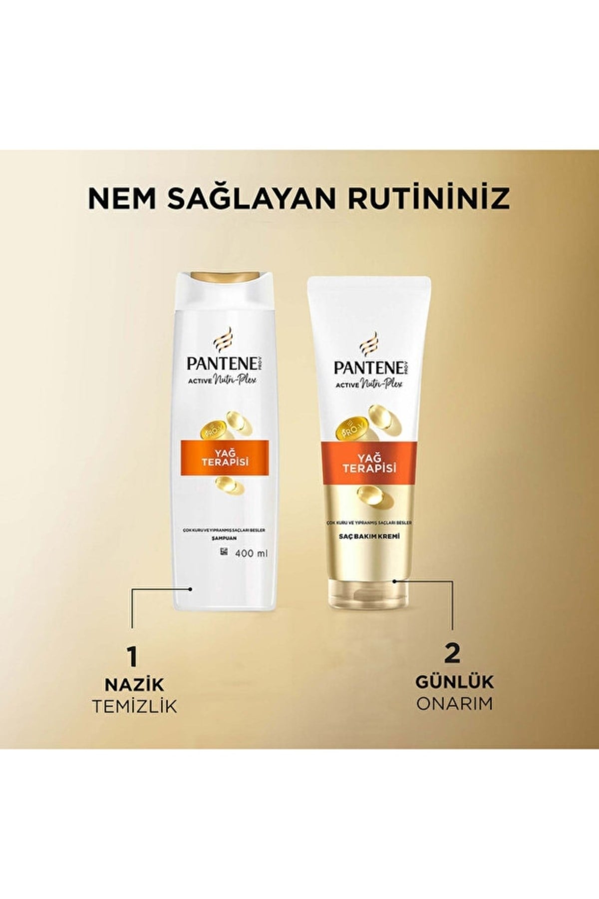 Pantene Şampuan Yağ Terapisi 400 ml