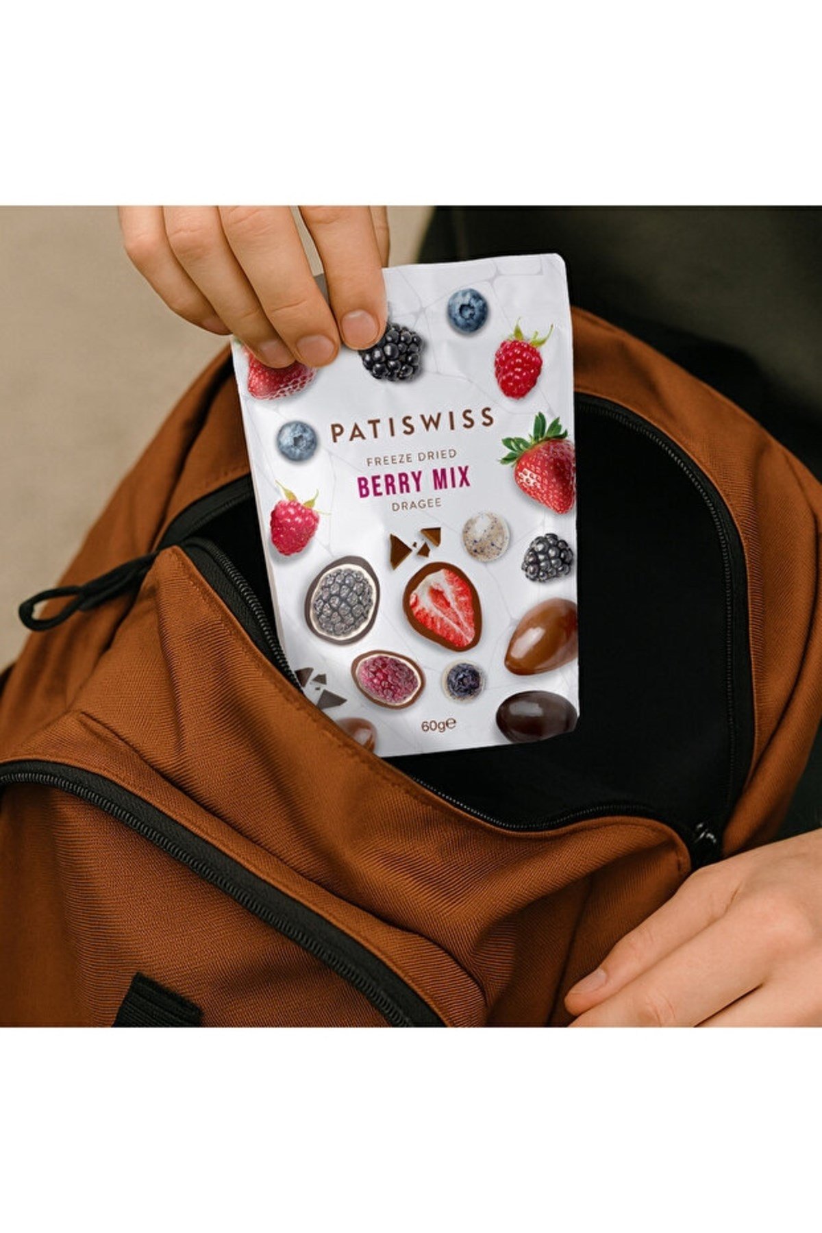Patiswiss Berry Mix Draje 3'lü Avantaj Paketi, 60G x 3 Adet