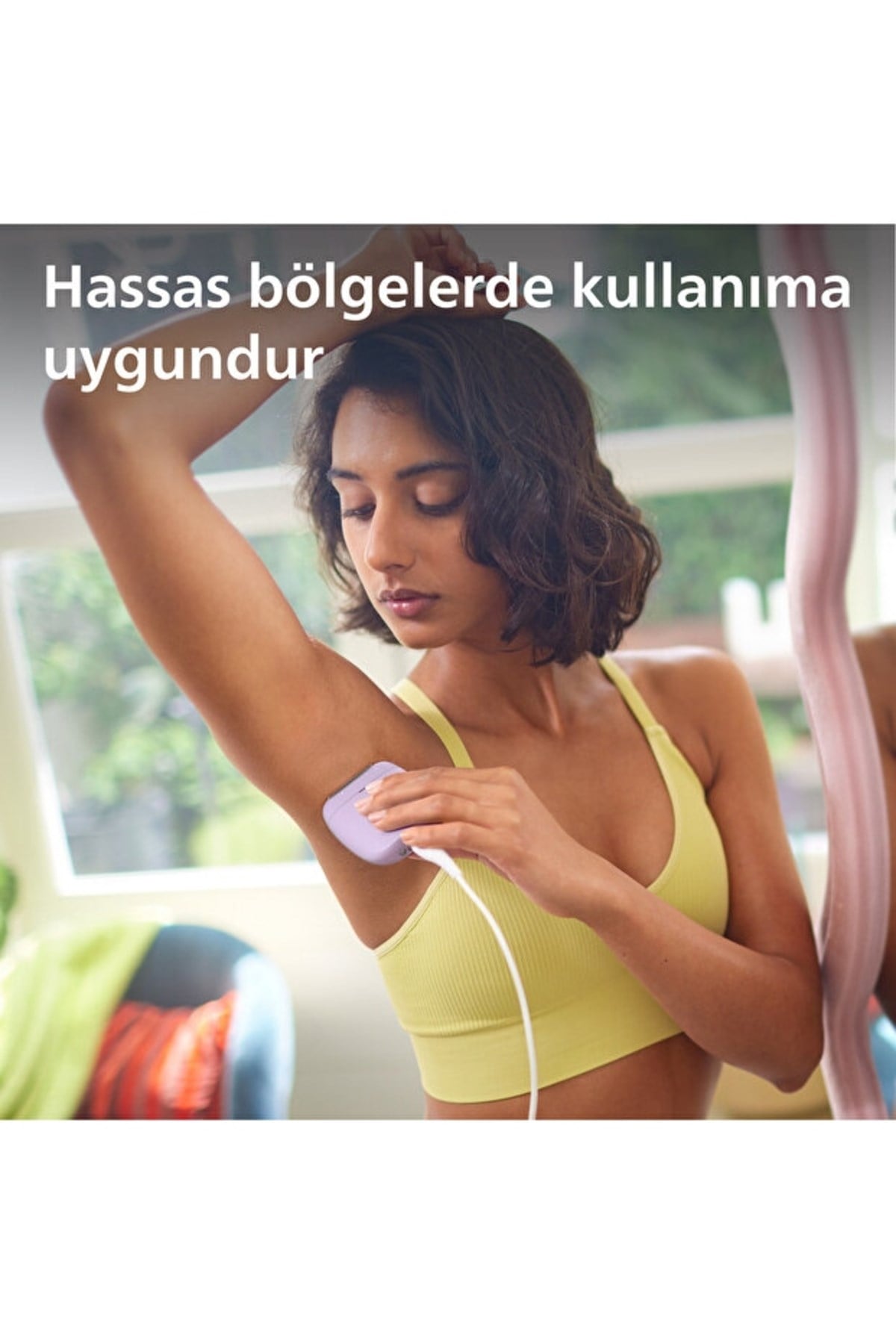 Philips 2000 Serisi BRE237/05 Vücut ve Hassas Bölge Epilatör Seti, Kablolu, Tıraş Başlığı