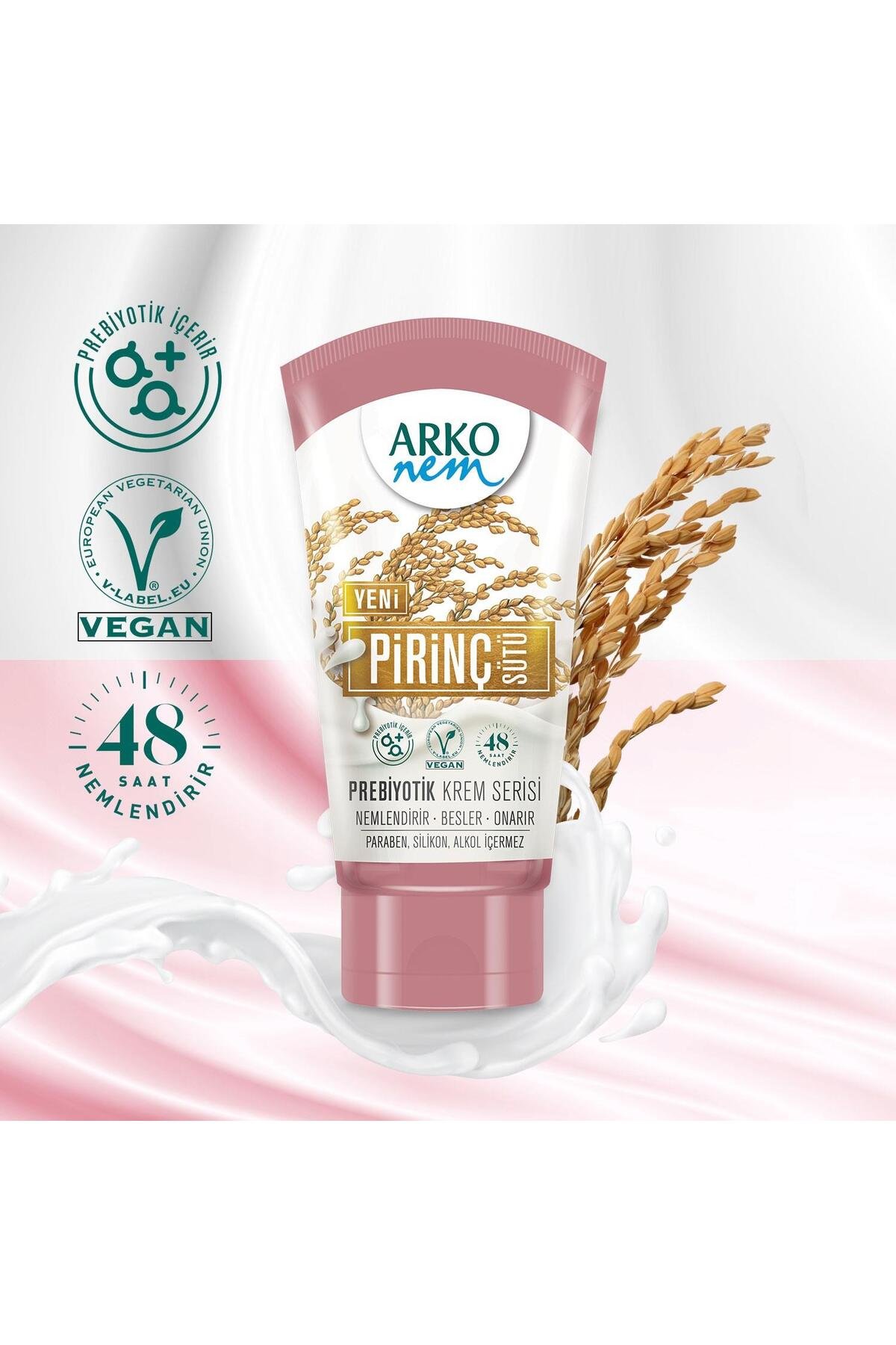 Prebiyotik Krem Serisi Pirinç Sütü 60ml