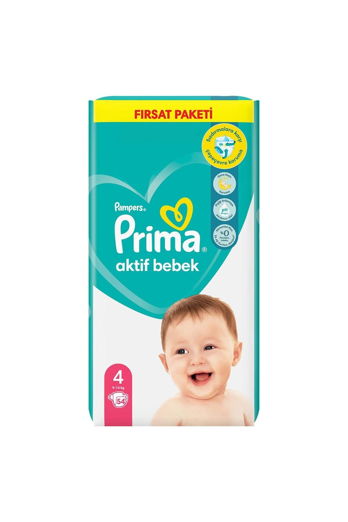 Prima Aktif Bebek Ekonomik 4 Beden 54'lü