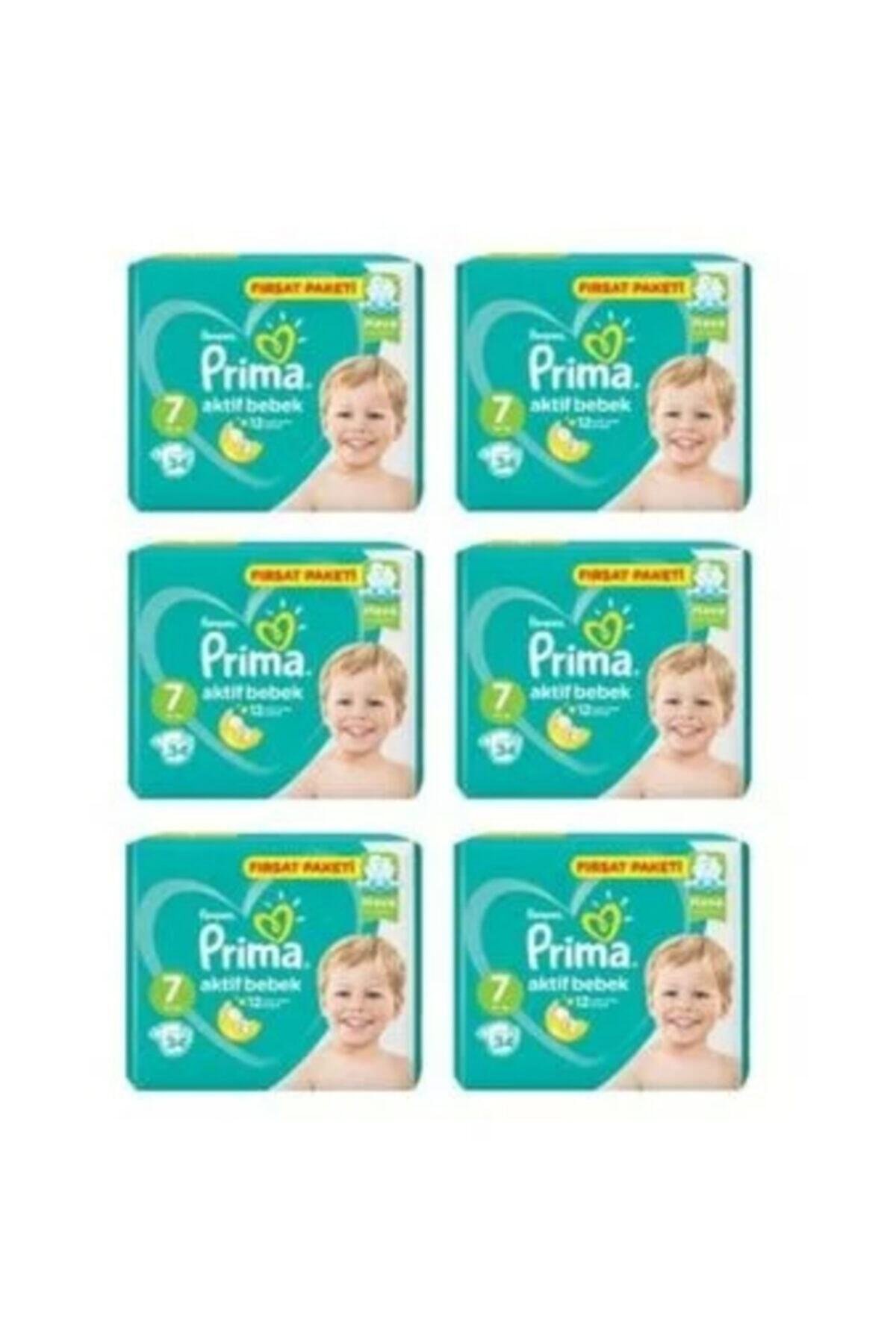 Prima Aktif Bebek Ekonomik 7 Beden 34'lü x6 Adet