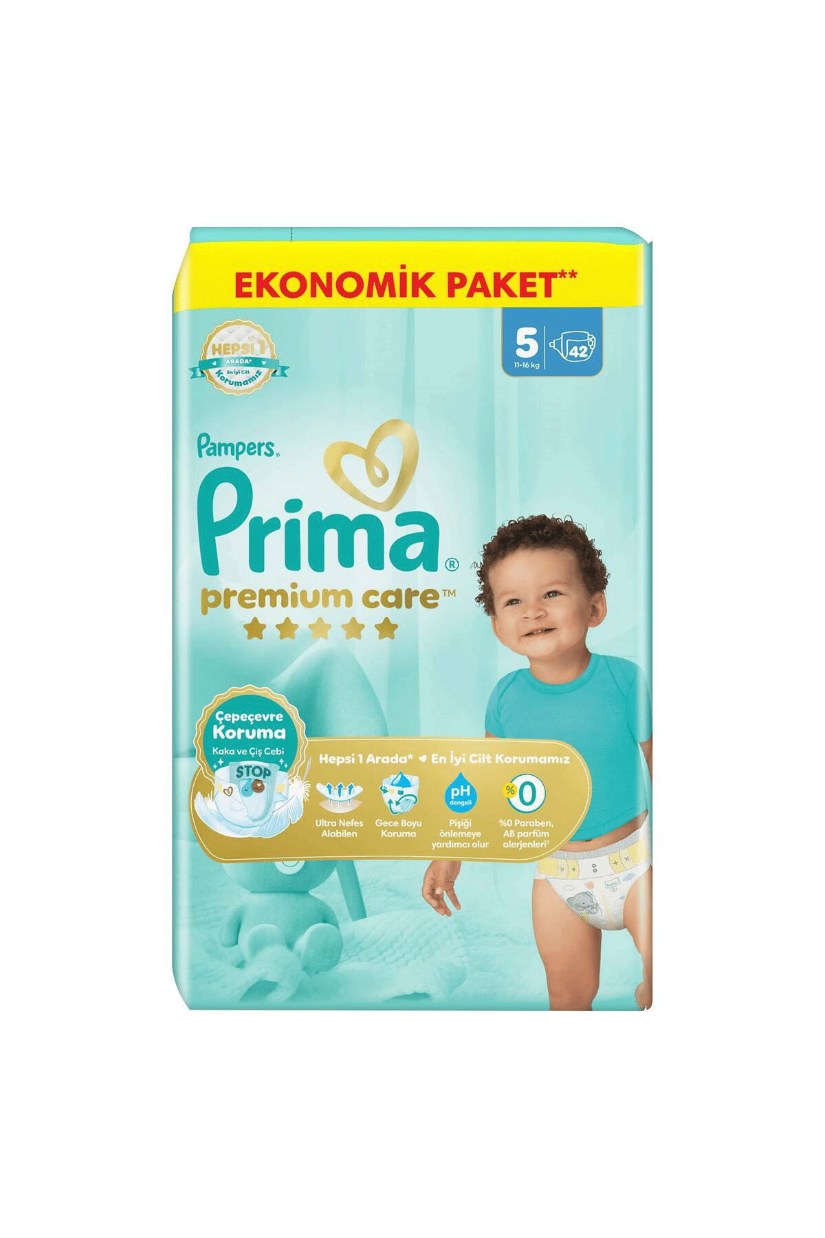Prima Premium Care Bebek Bezi 5 Beden 11-18 Kg 42'li