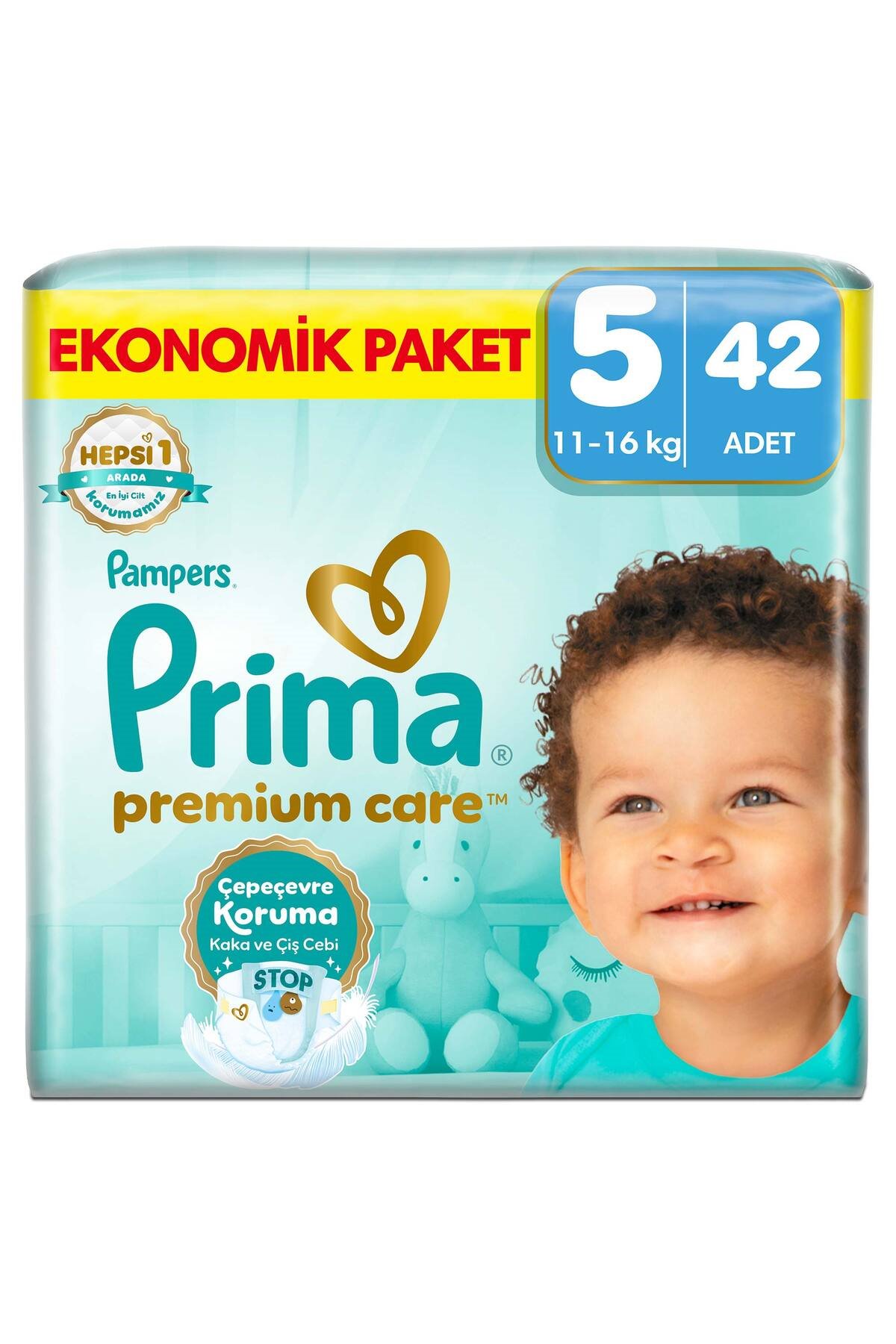 Prima Premium Care Bebek Bezi 5 Beden 11-18 Kg 42'li