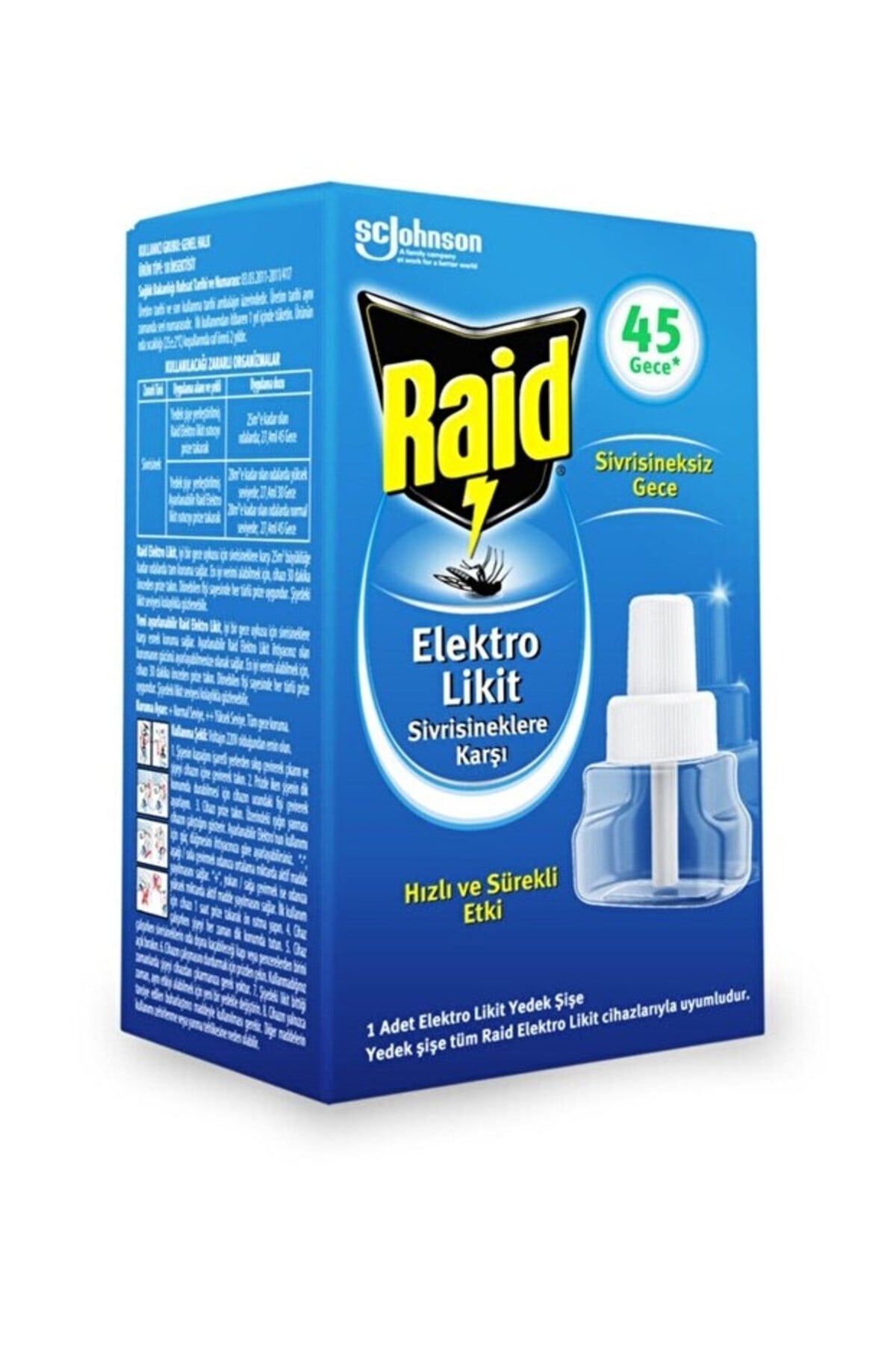 RAID ELEKTROLIKIT YEDEK 45 GECE 27 ML