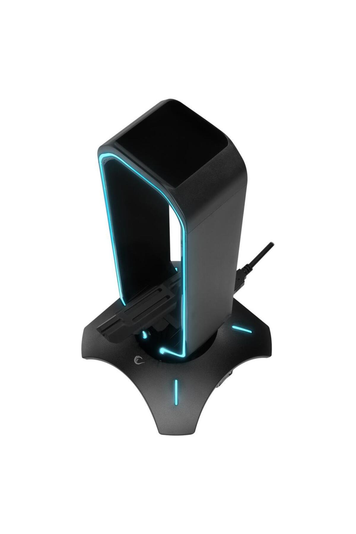 Rampage Rm-h66 Guard Siyah Rgb Işıklı Kulaklık Için Stand