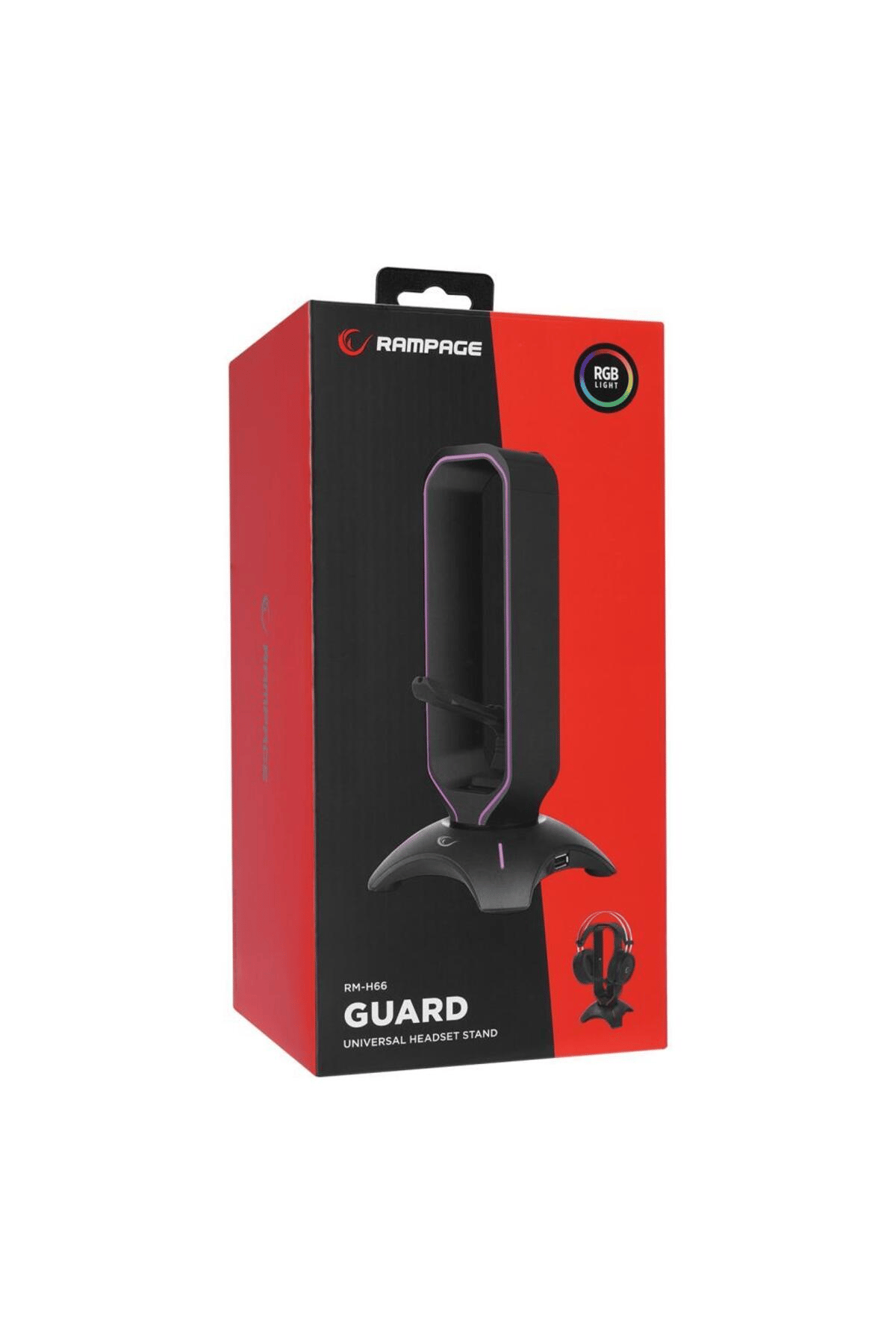 Rampage Rm-h66 Guard Siyah Rgb Işıklı Kulaklık Için Stand