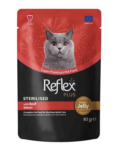 Reflex Biftekli Yetişkin Kedi Pouch 85gr