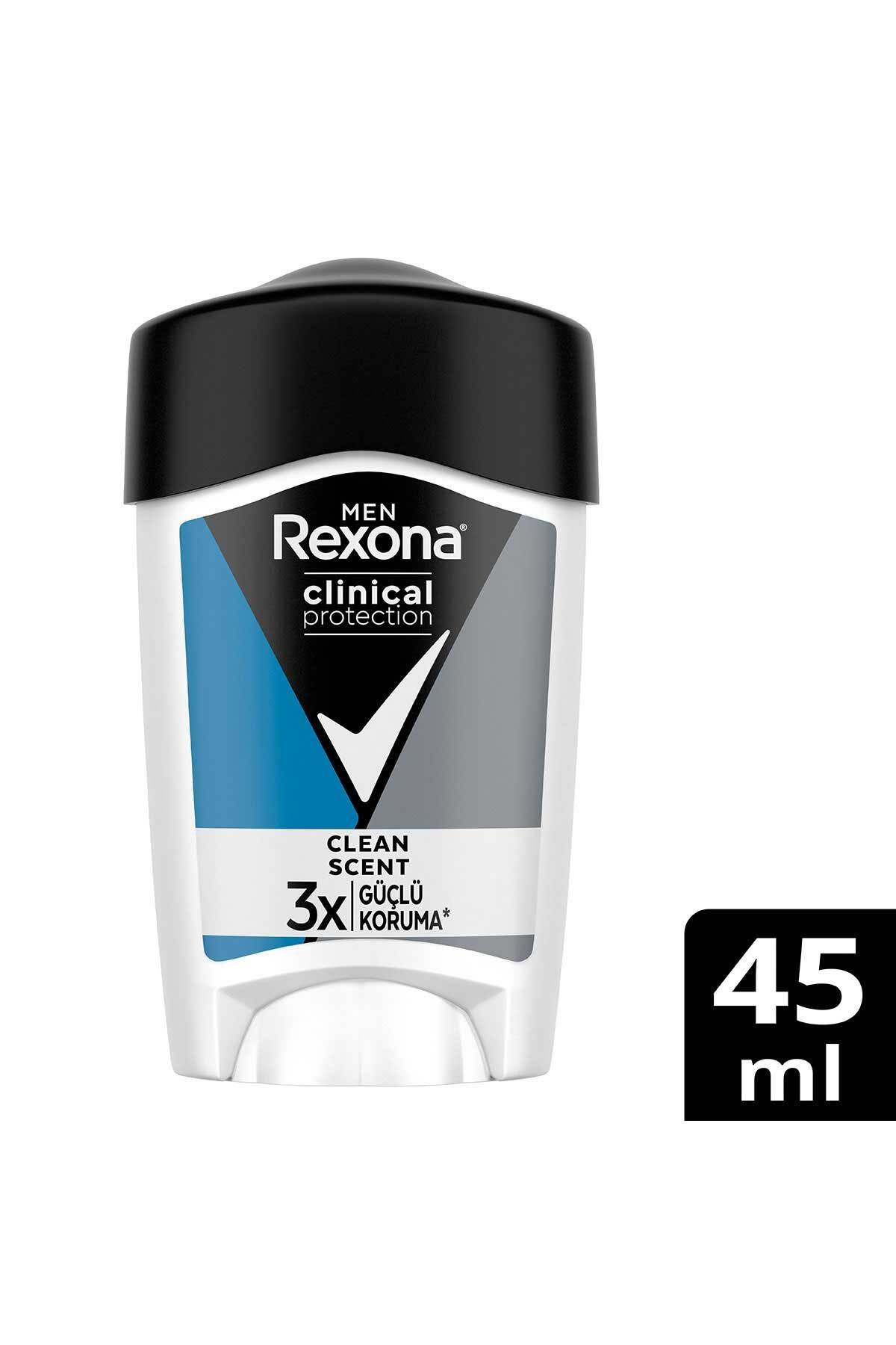 Rexona Clinical Protection Erkek Stick Deodorant Clean Scent 45 ml
