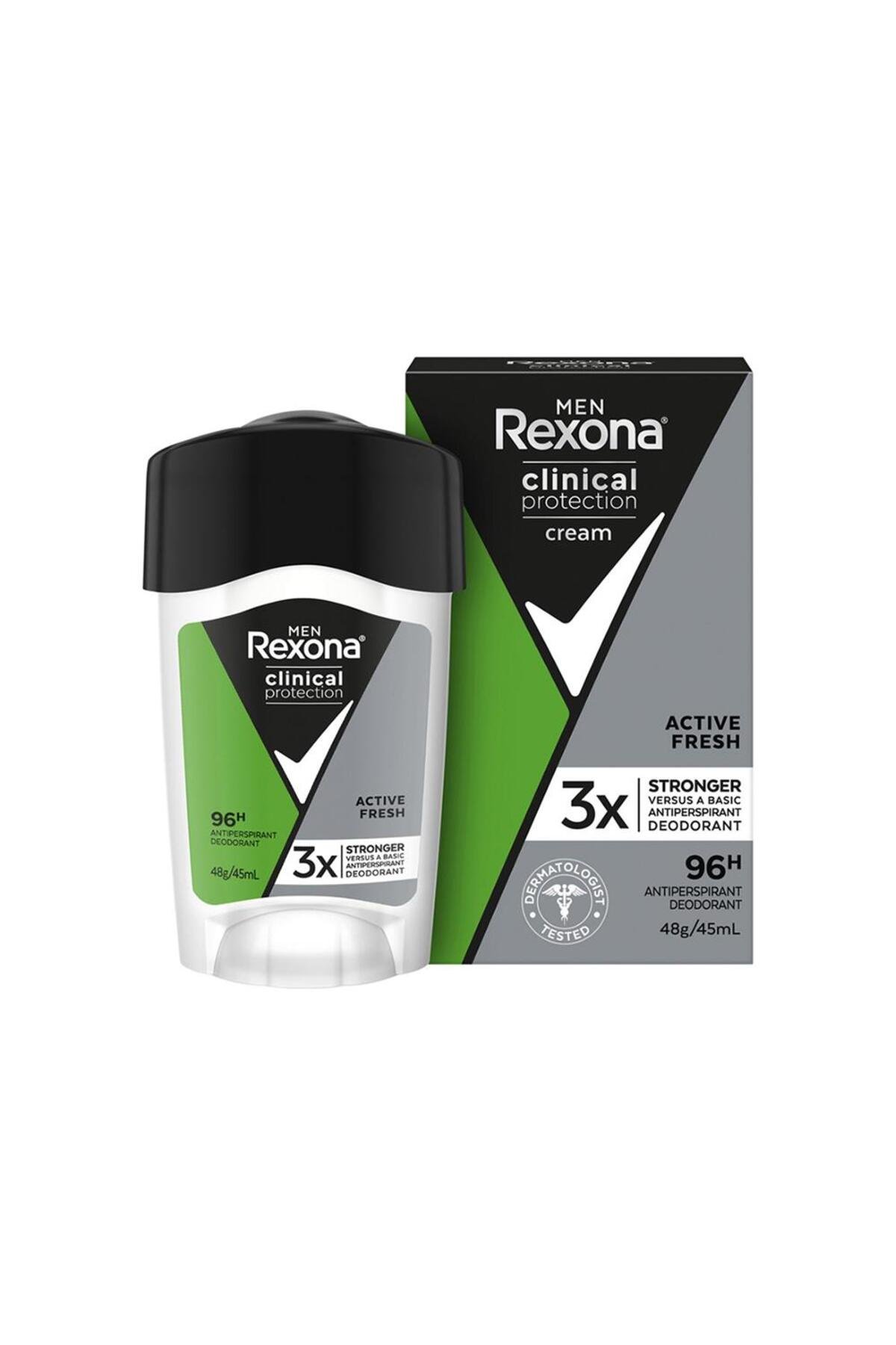 Rexona Clinical Protection Erkek Stick Deodorant Active Fresh 45 ml
