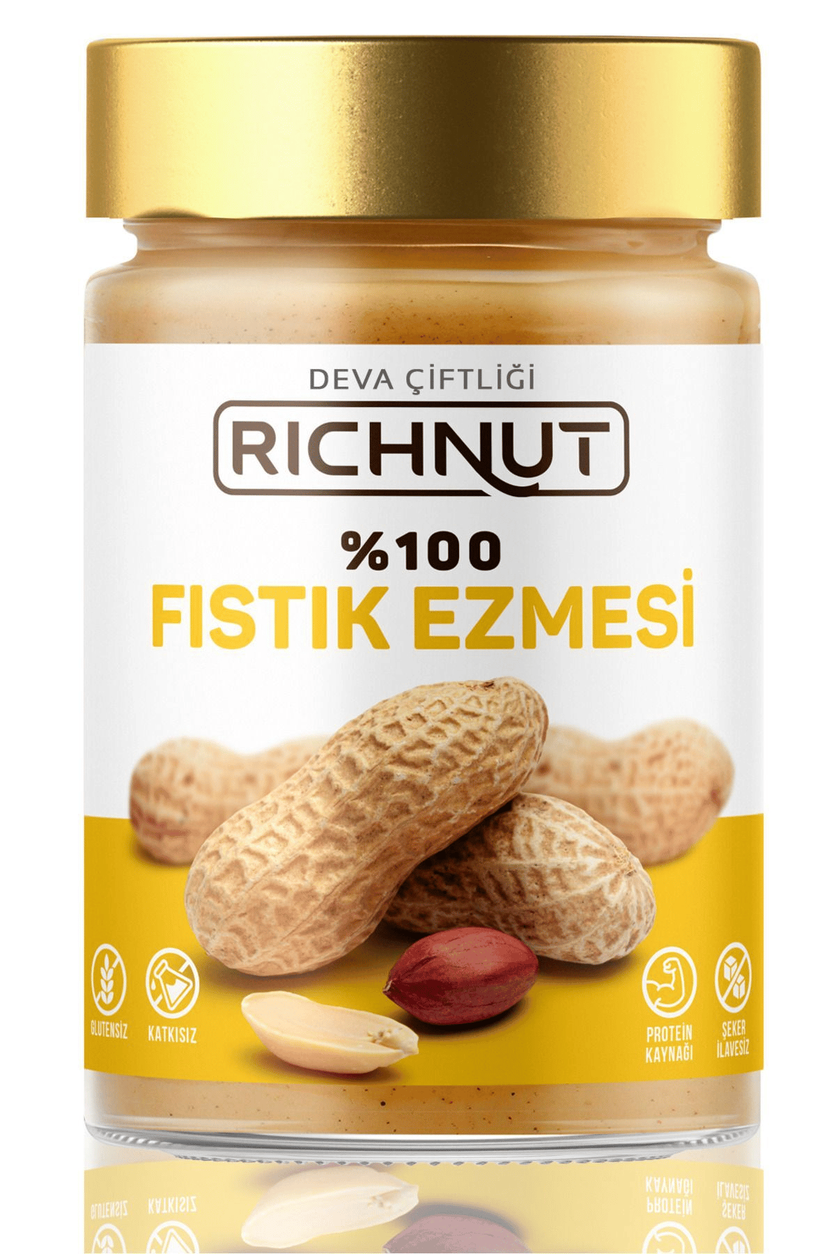 Richnut %100 fıstık ezmesi 300 gr