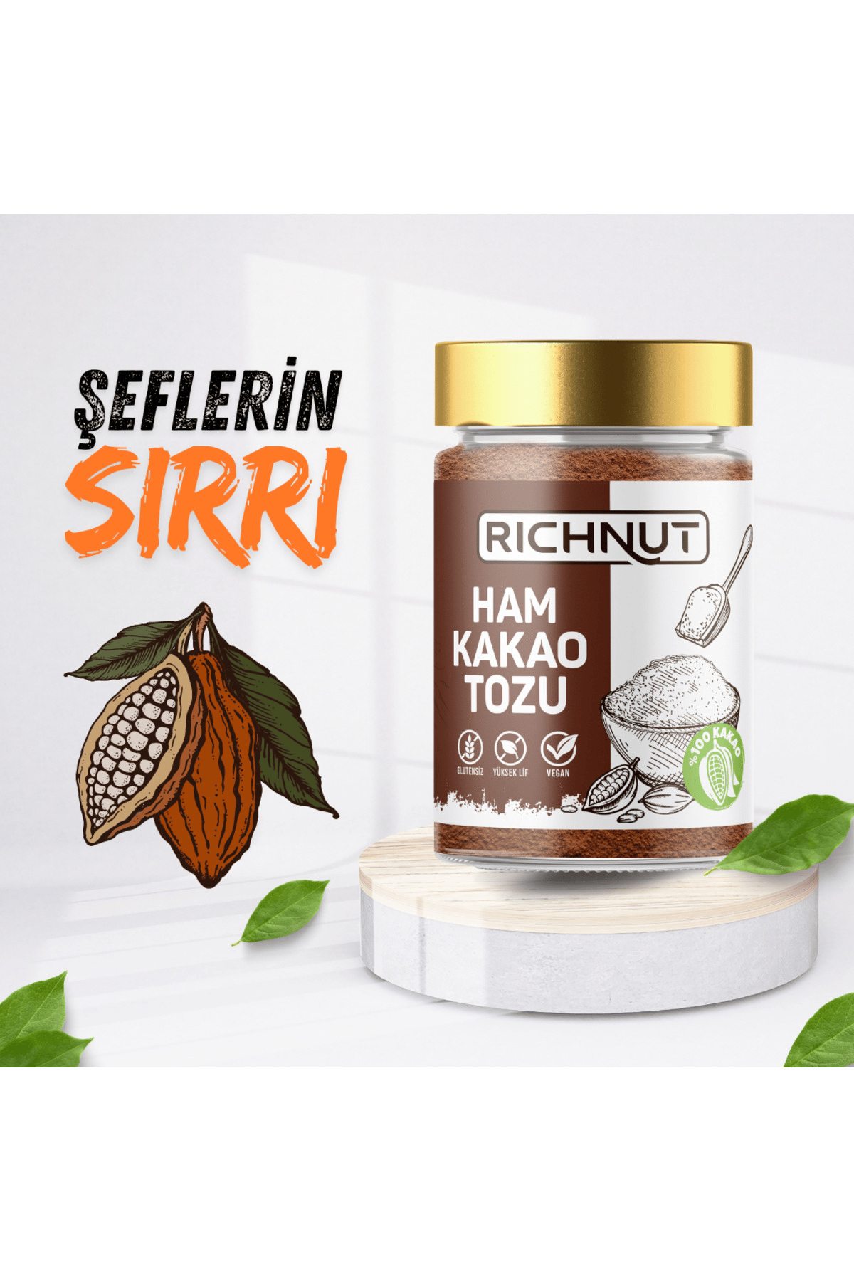 Rıchnut kakao tozu 140 gr