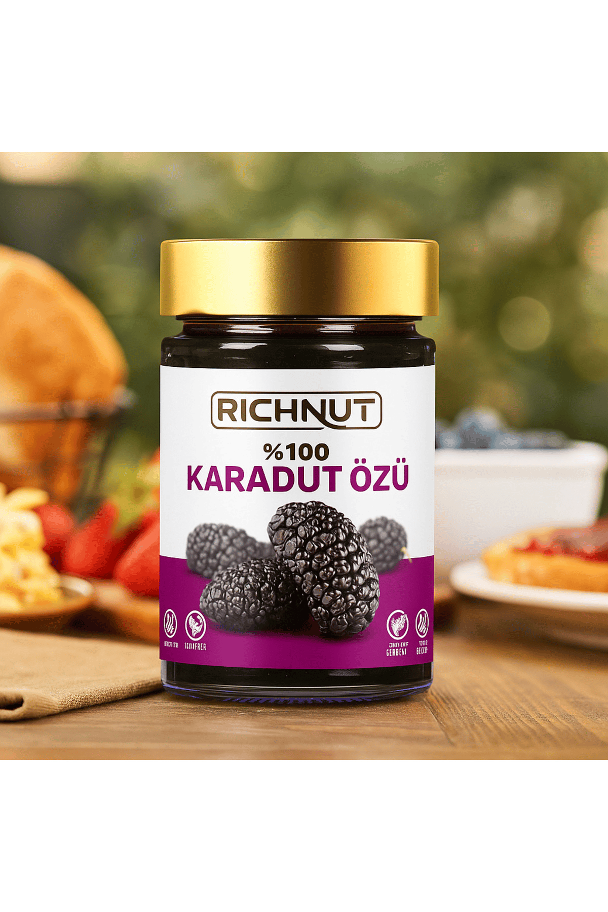 Richnut Karadut Özü 400gr