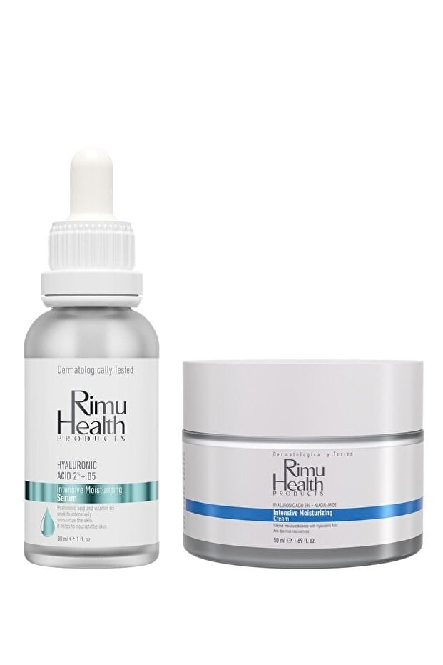 Rimu Health Products İntensive Moisturizing Serum+ Nemlendirici Aydınlatıcı Yüz Kremi 50 Ml 