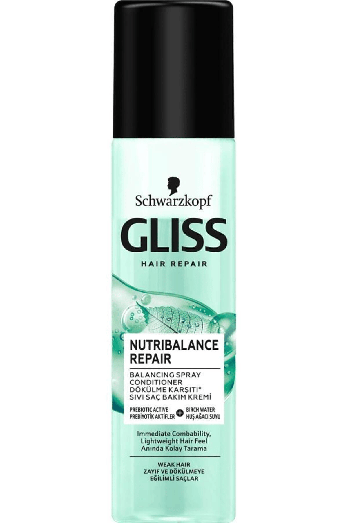 Schwarzkopf Gliss Nutribalance Sıvı Saç Bakım Kremi 200 ml