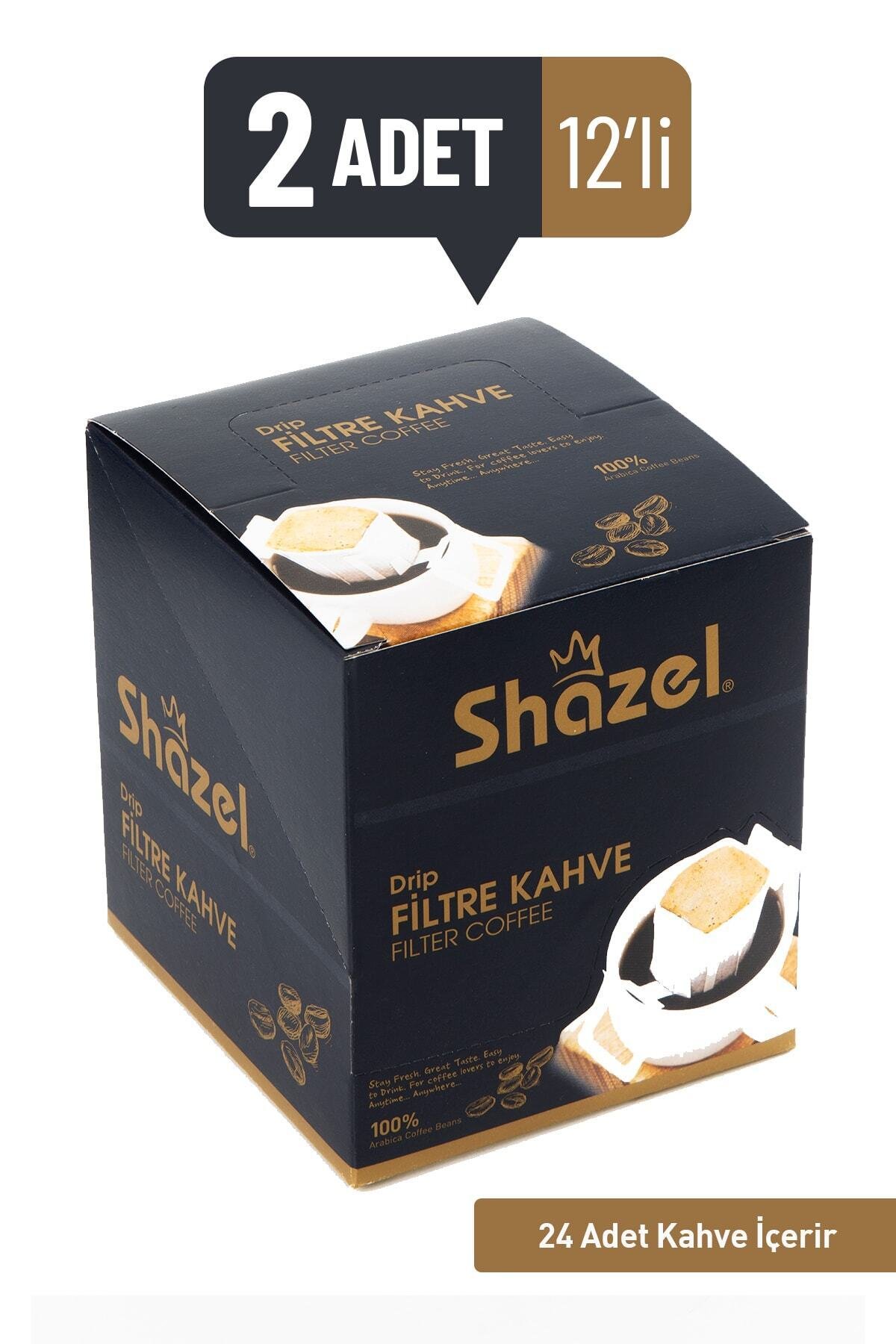 Shazel Drip Filtre Kahve Klasik- 24'lü/ 2 Kutu